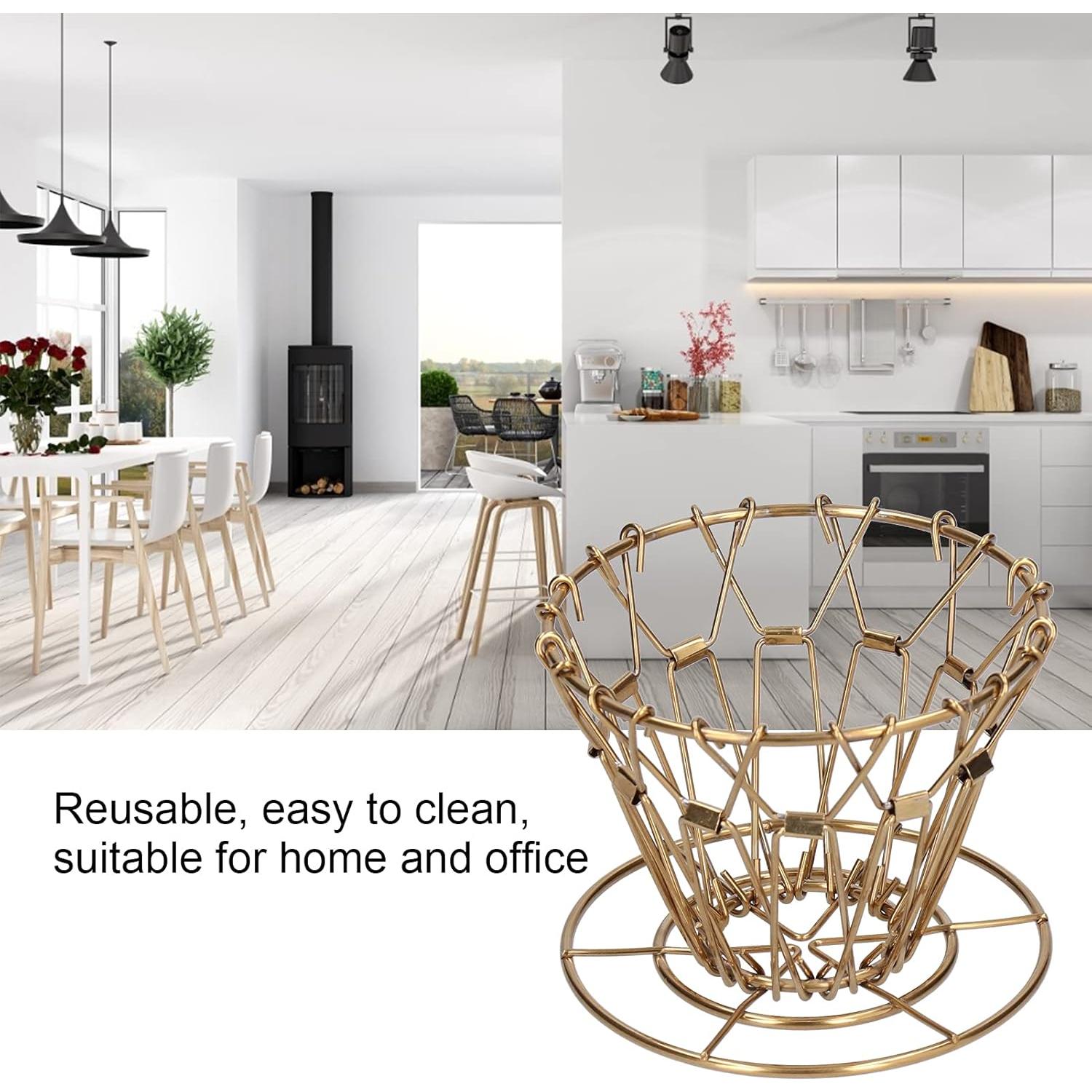 Soporte de Filtro de Café Plegable Tomotato Acero Inoxidable 10.5x8cm