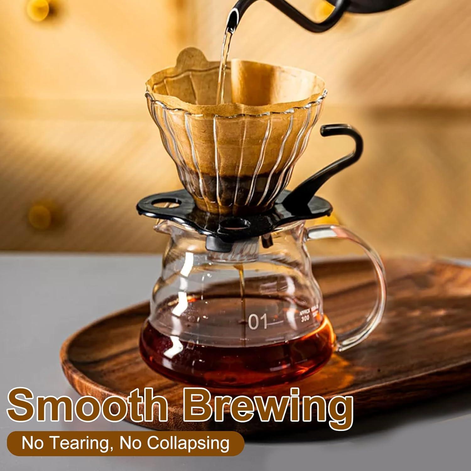 Juego de Filtros de Café Vlxsolora Cono #4 110 Unidades