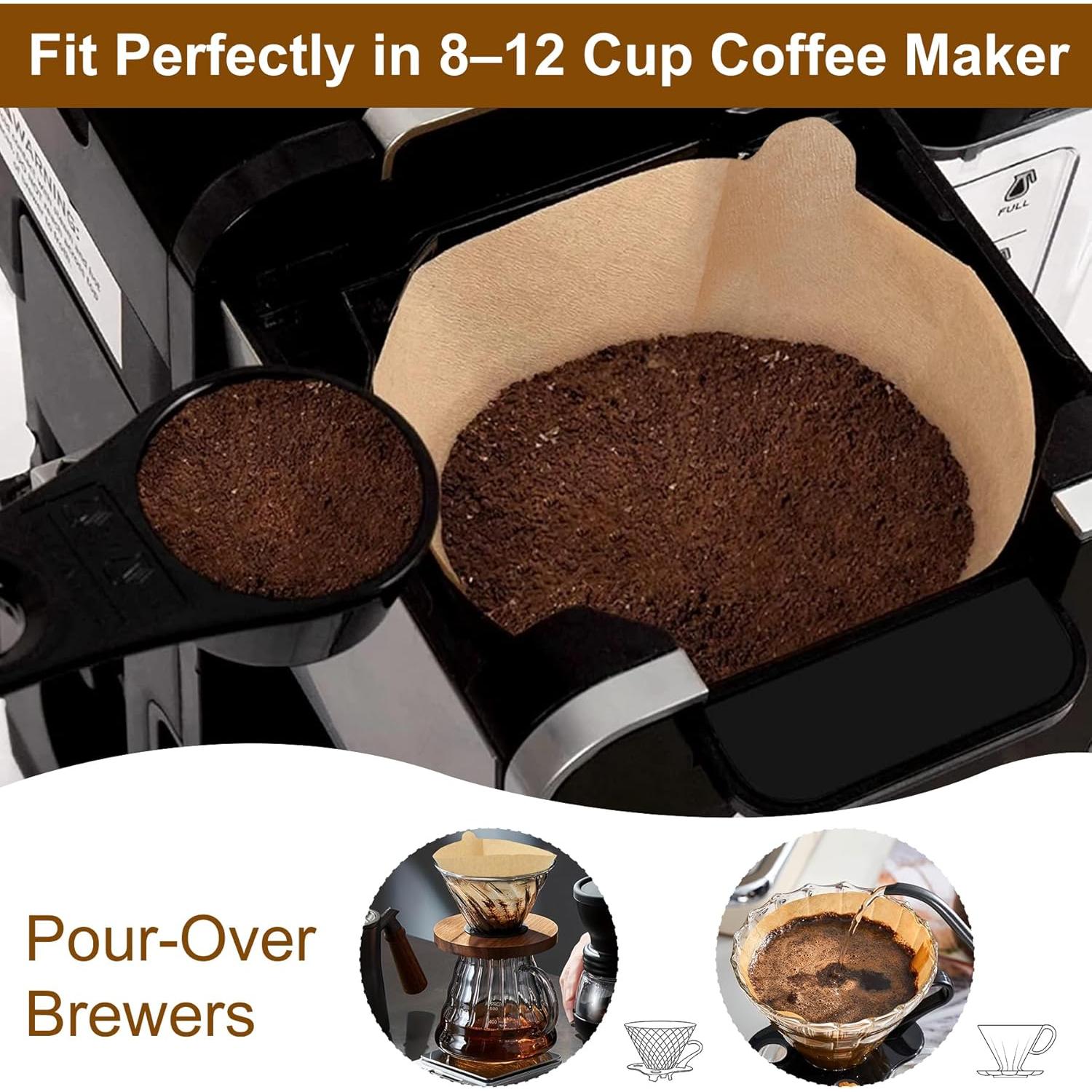 Juego de Filtros de Café Vlxsolora Cono #4 110 Unidades