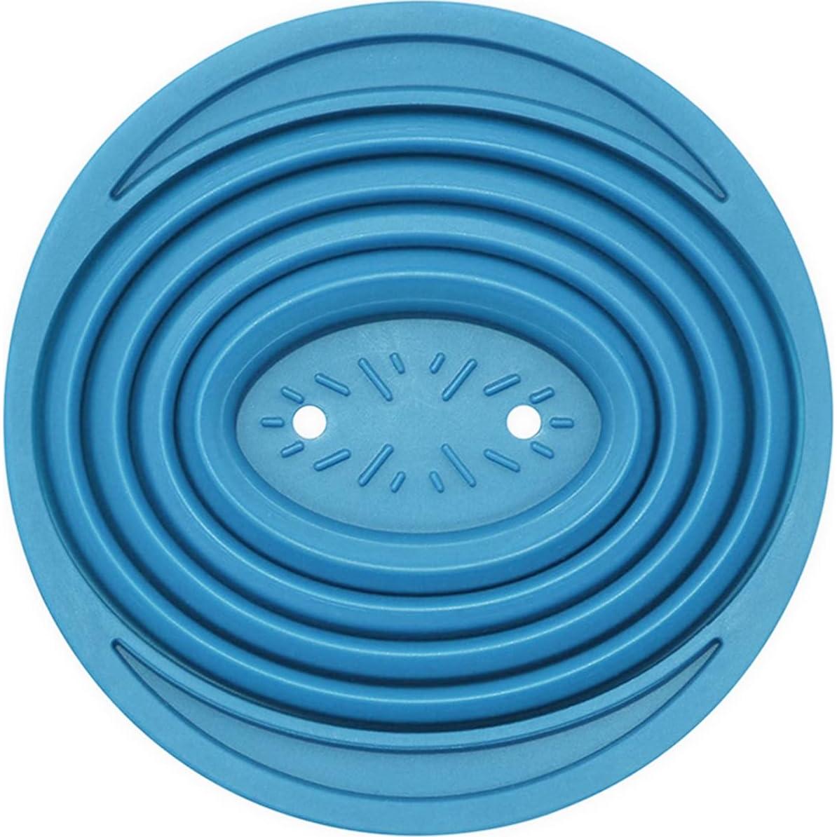 Filtro de café plegable Cheerock de silicona reutilizable azul