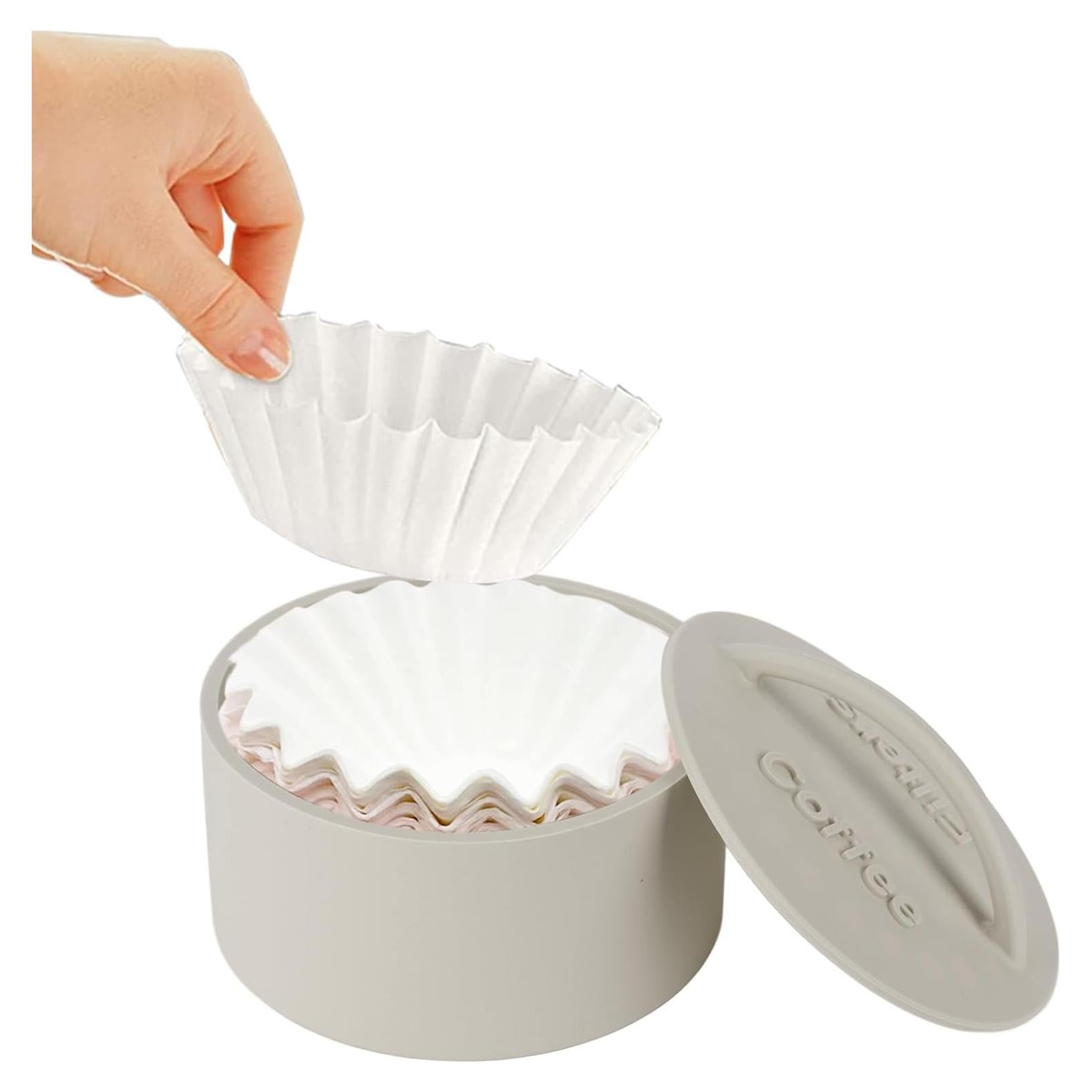 Soporte de Filtros de Café ZJchao Gris 15.5cm Silicona