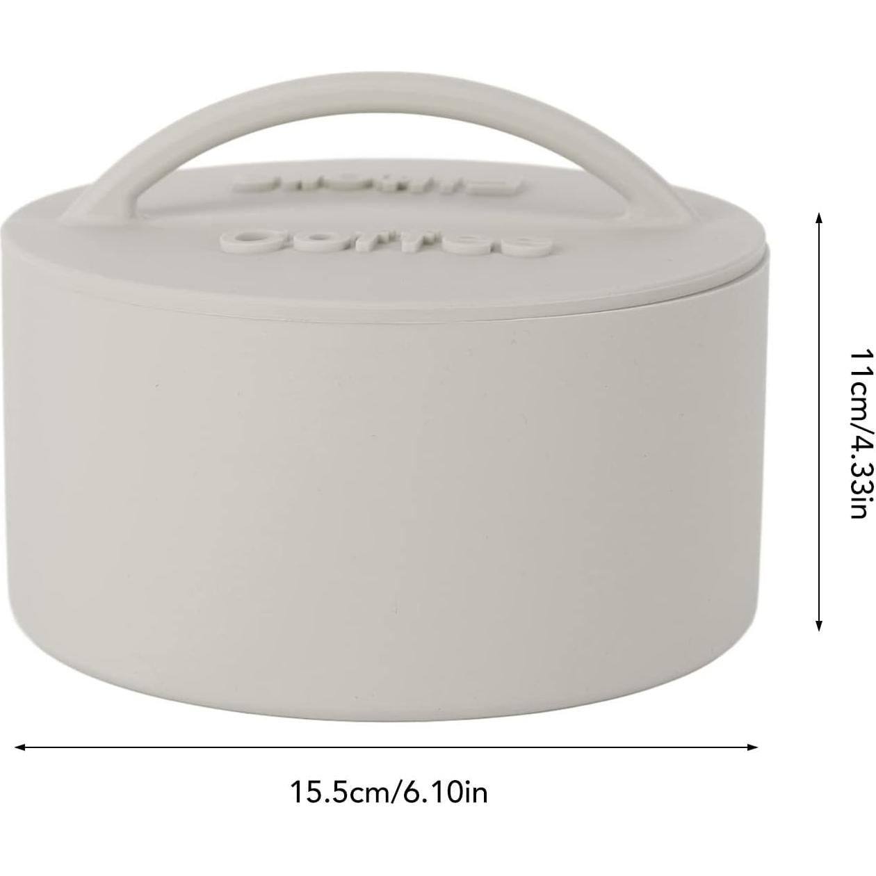 Soporte de Filtros de Café ZJchao Gris 15.5cm Silicona