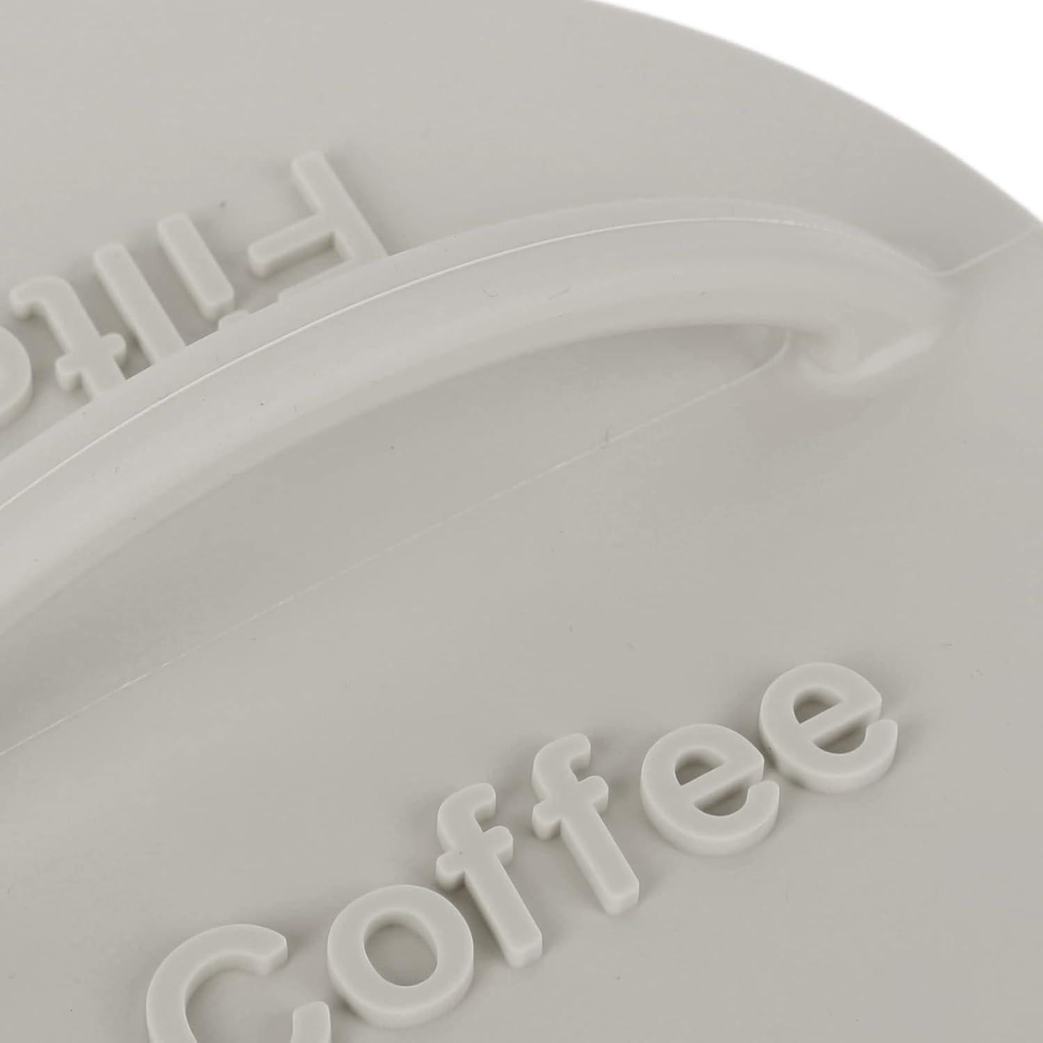 Soporte de Filtros de Café ZJchao Gris 15.5cm Silicona