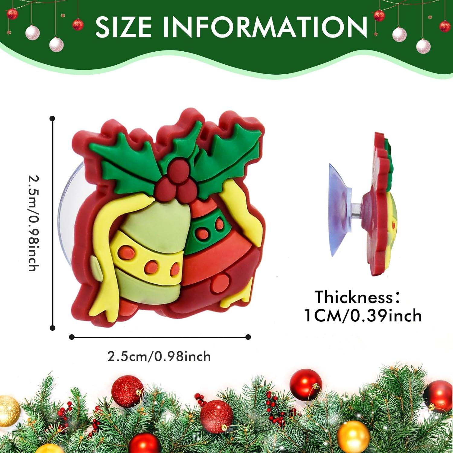 Adornos para Vino de Navidad Furimuk - 12 Pcs Reutilizables