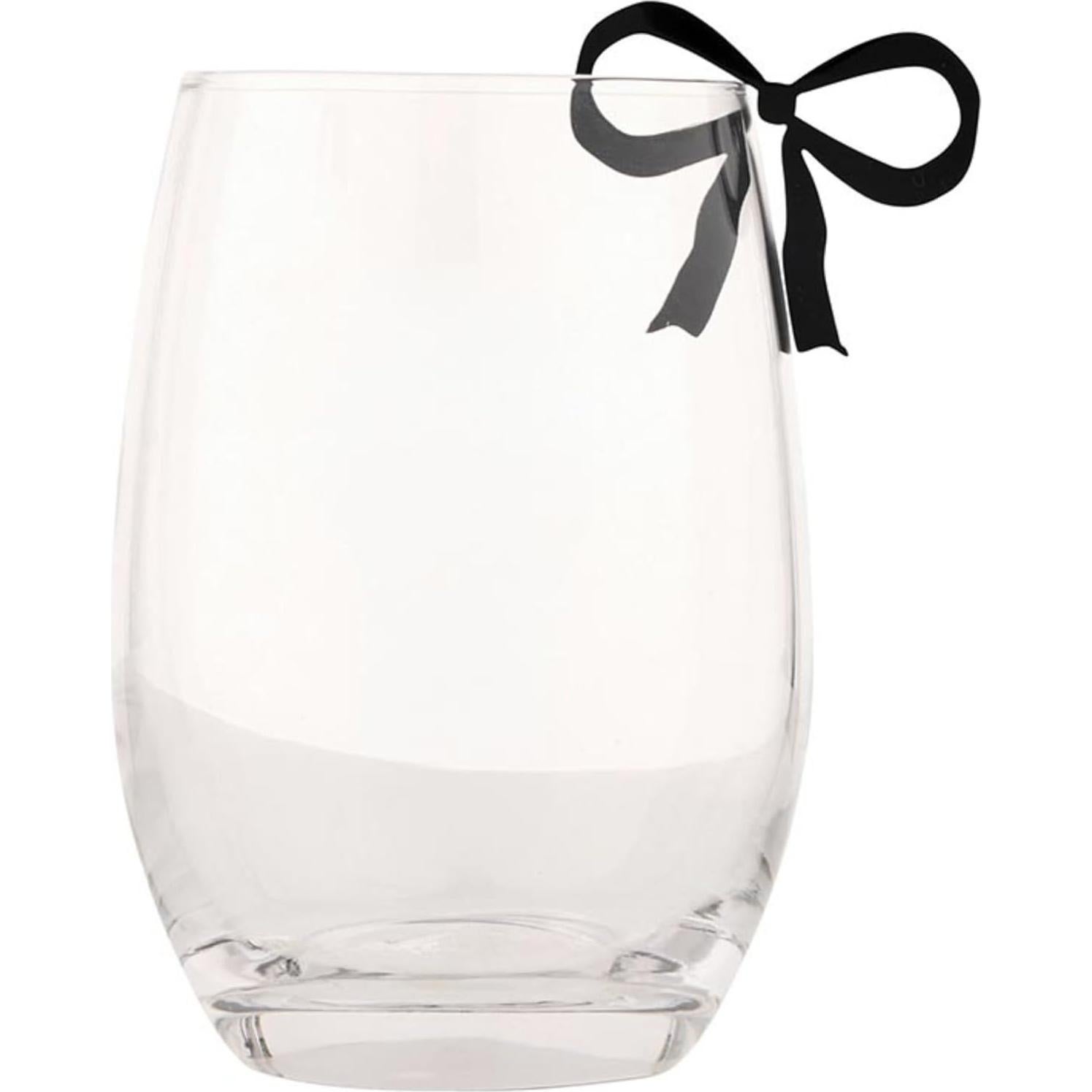 Set de 4 Marcadores de Vino Navidad Santa Barbara 5.08x3.81cm