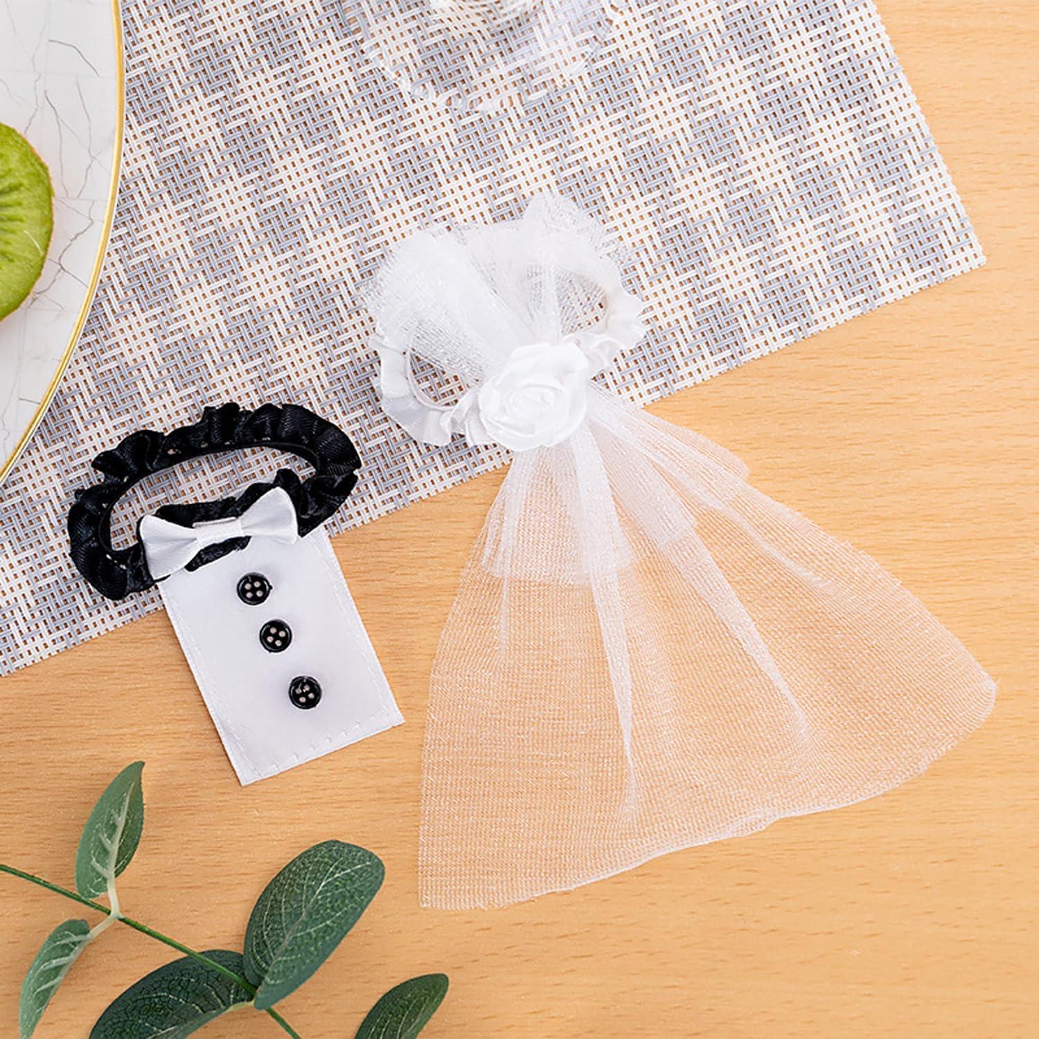 Decoración de Copas de Champán para Bodas ArrErr - 2 Piezas