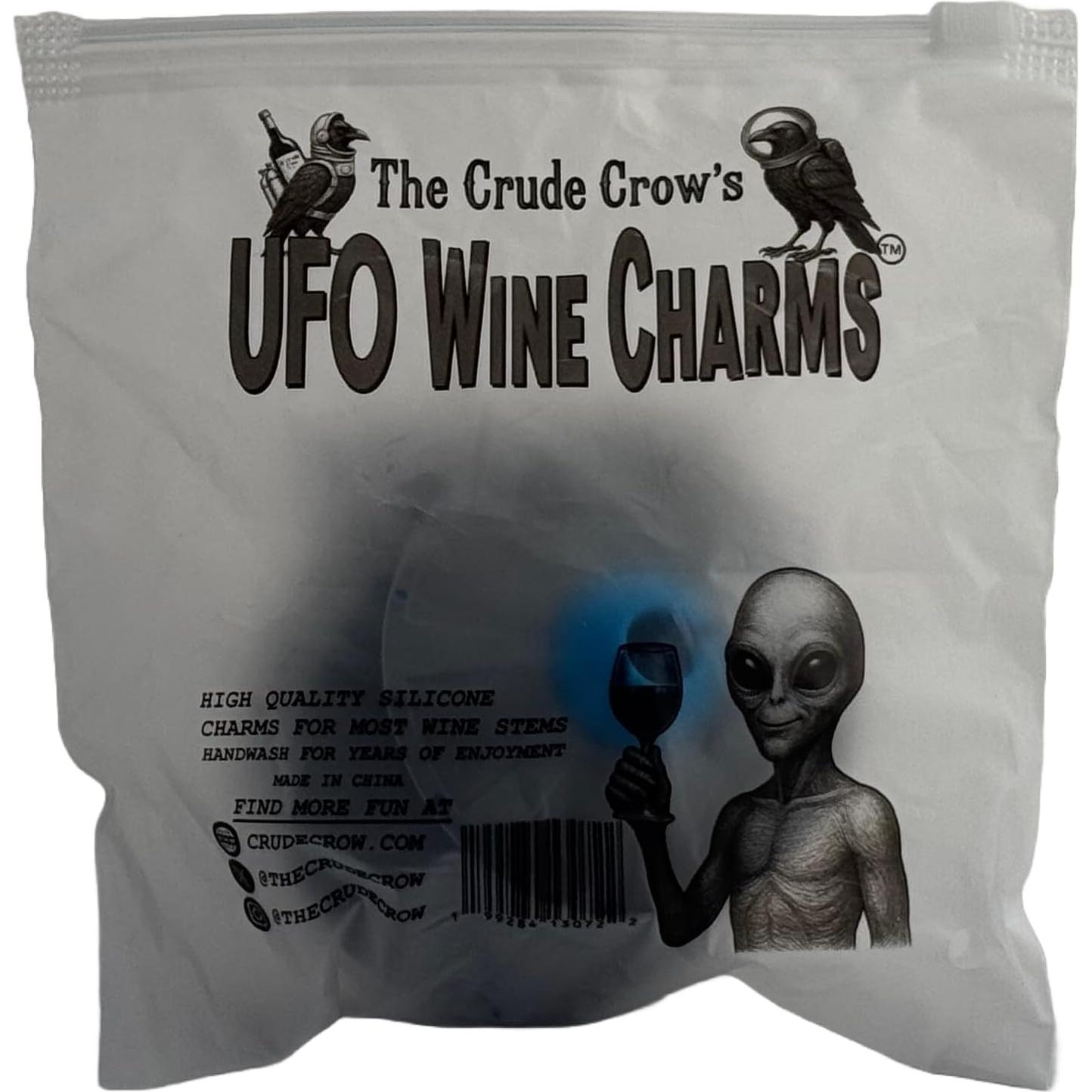 Juego de 6 Marcadores de Silicona para Copas UFO - Brillan en la Oscuridad