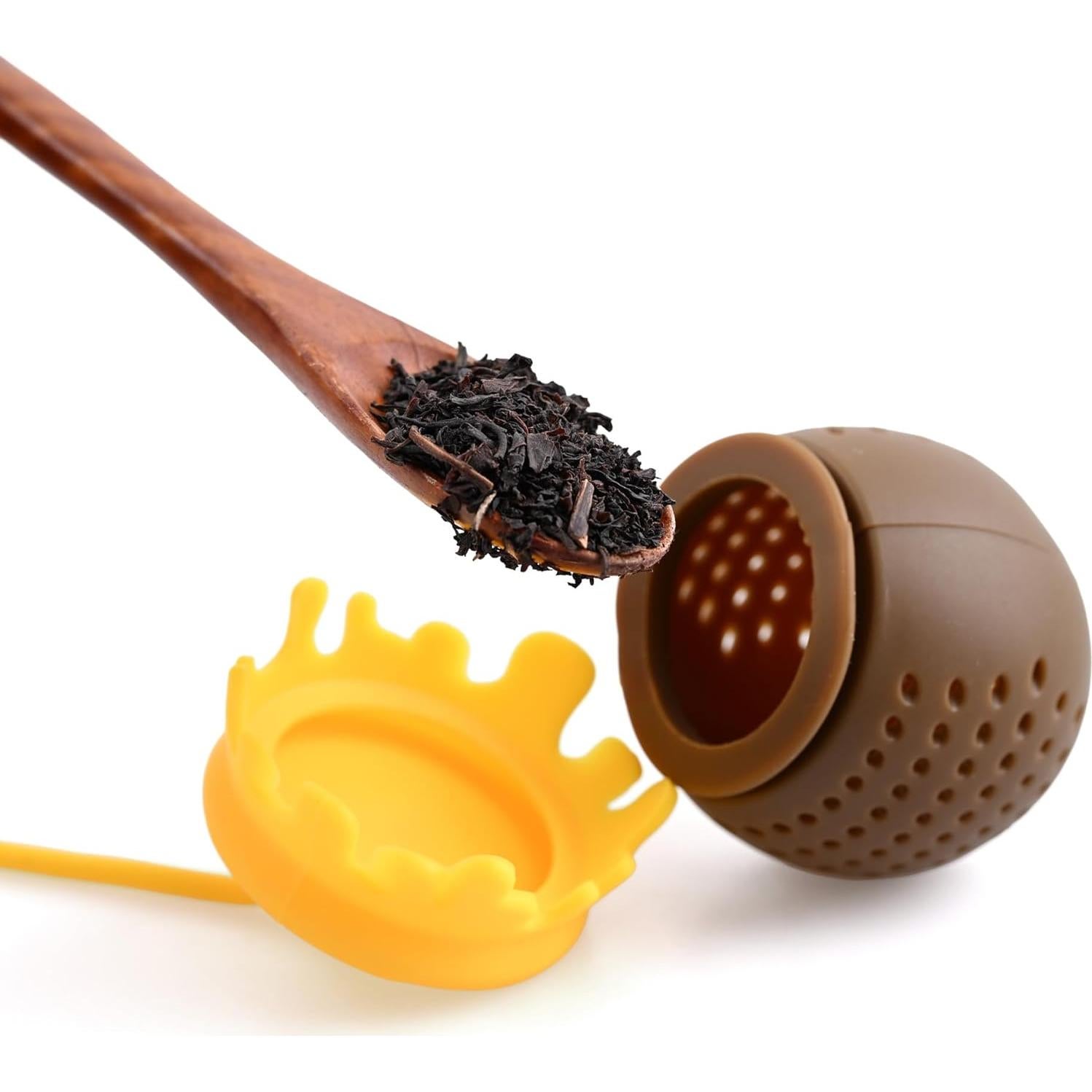 Infusor de Té Silicona Winnie-Bear-Pooh 2-Pack Apto Lavavajillas