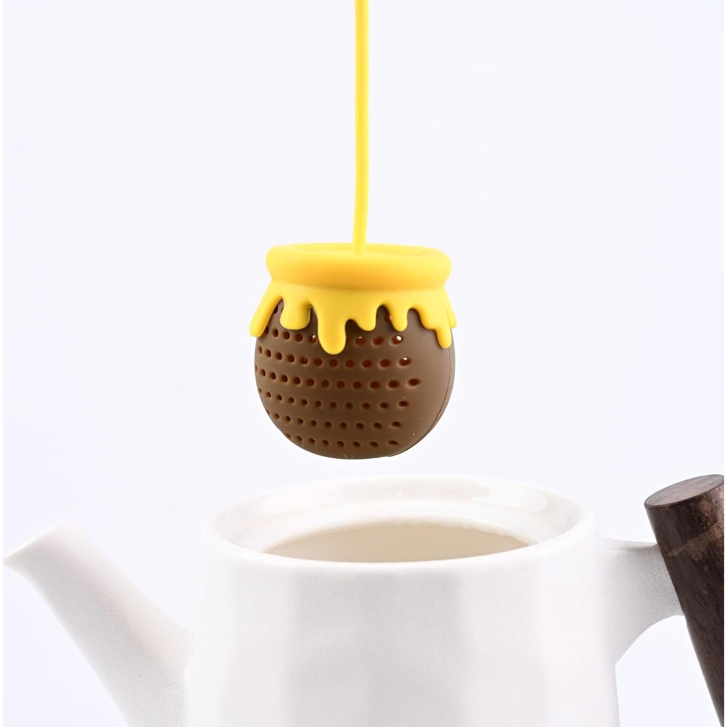 Infusor de Té Silicona Winnie-Bear-Pooh 2-Pack Apto Lavavajillas