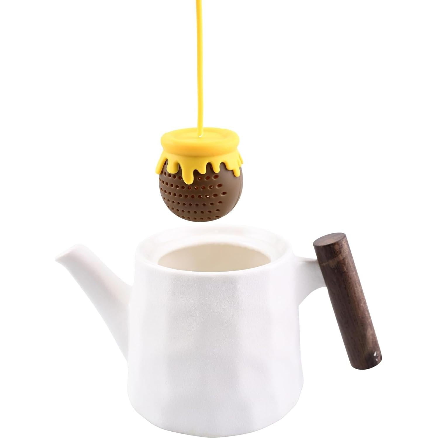 Infusor de Té Silicona Winnie-Bear-Pooh 2-Pack Apto Lavavajillas