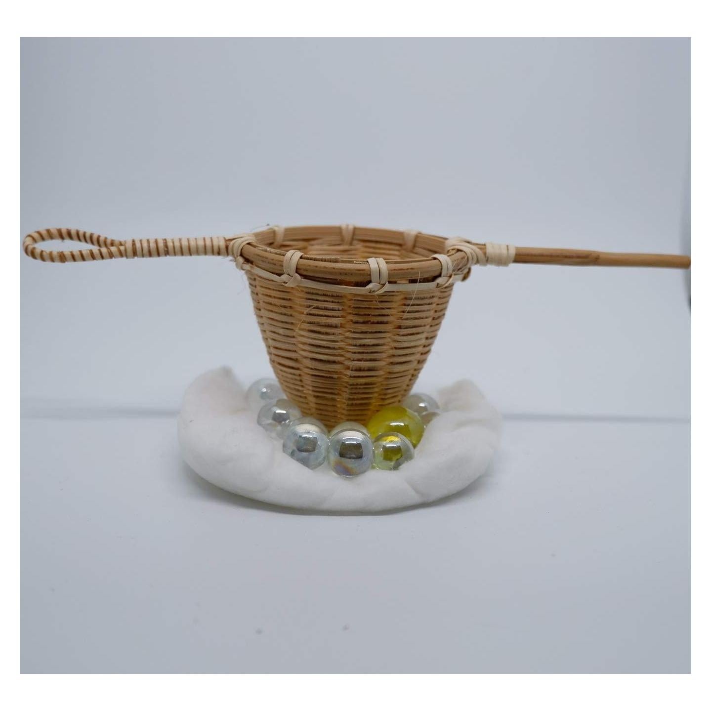 Colador de Té de Bambú BanBao, Infusor Redondo 6 cm