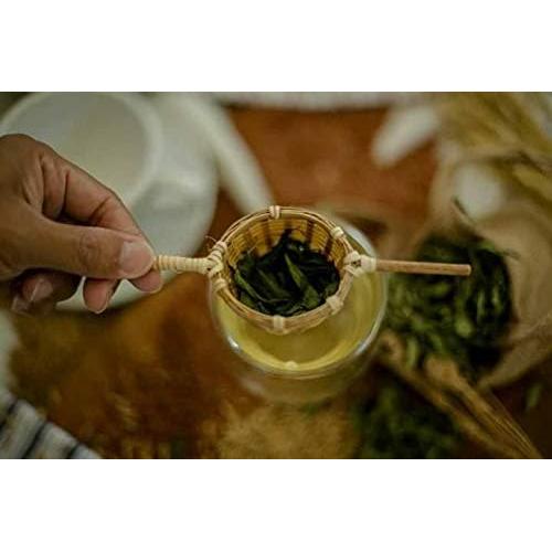 Colador de Té de Bambú BanBao, Infusor Redondo 6 cm