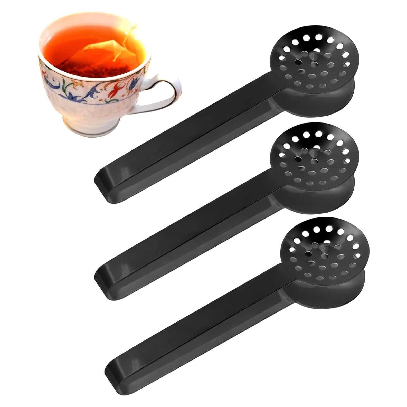 3 Exprimidores de Bolsas de Té Acero Inoxidable Lasuroa