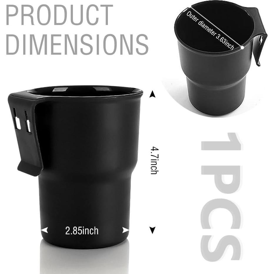Soporte de Taza Colgante IHOTDER para Coche Negro Universal
