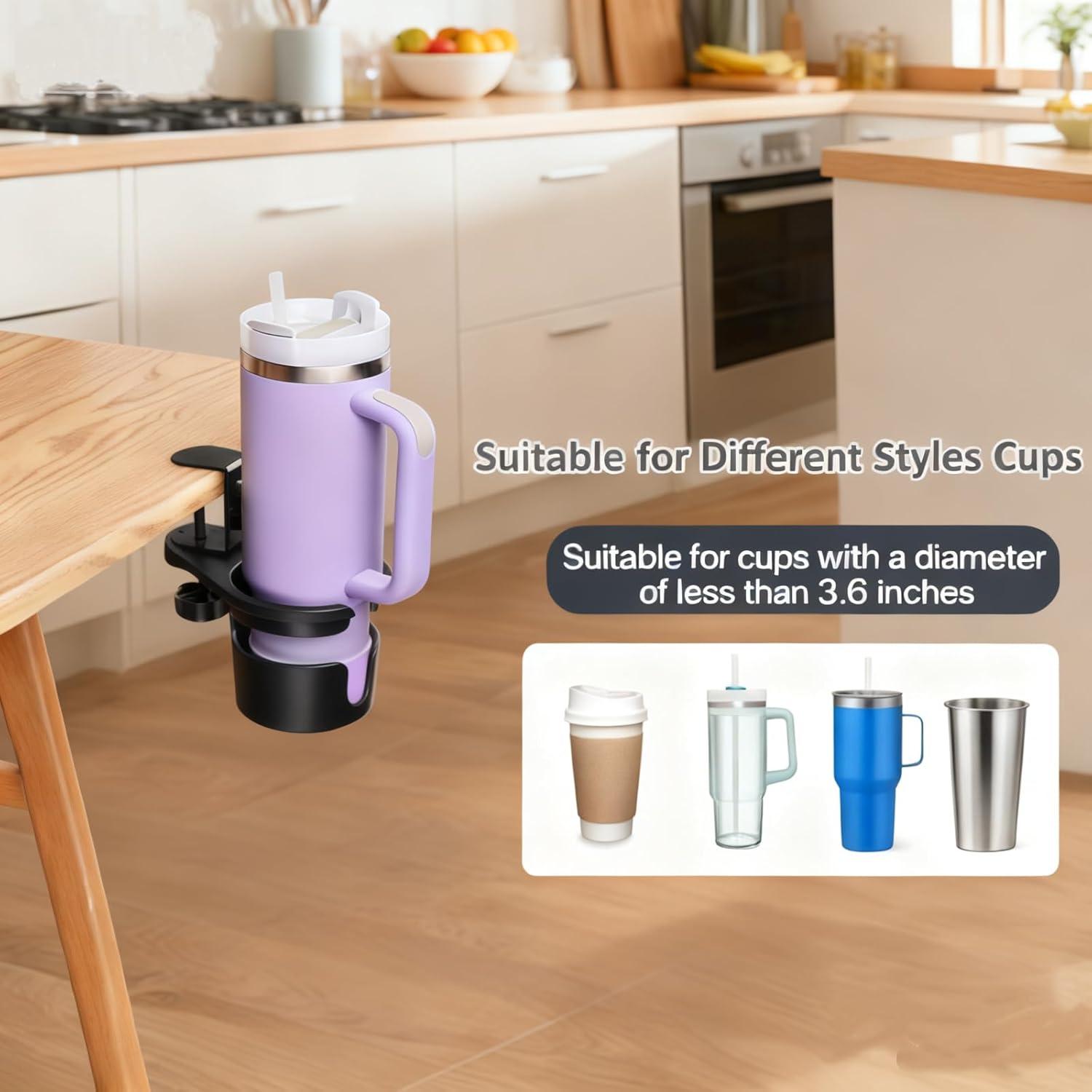 Soporte para Taza de Escritorio XULIONTS Ajustable 360°