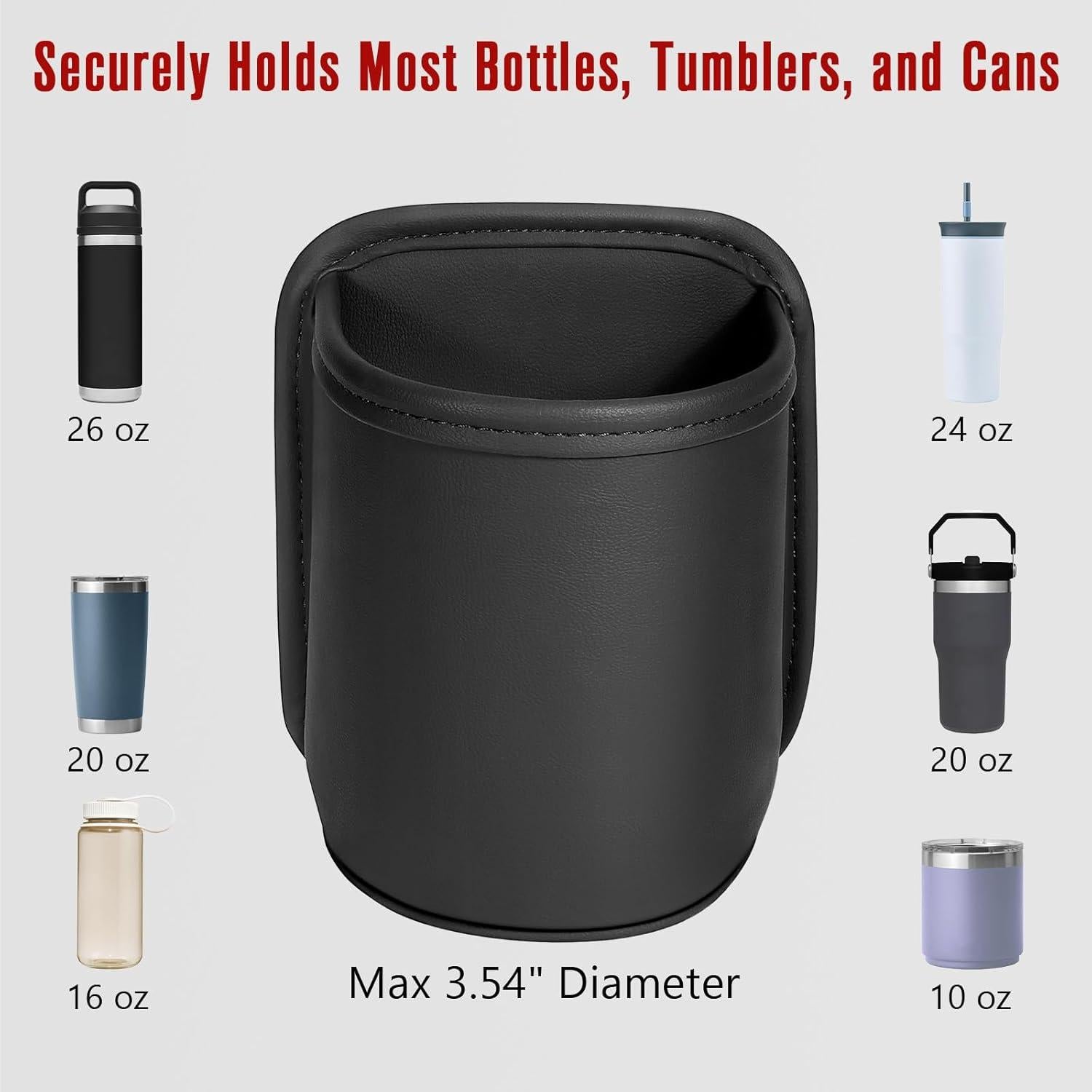 Organizador de Portavasos Dargoose para Automóvil - Paquete de 2