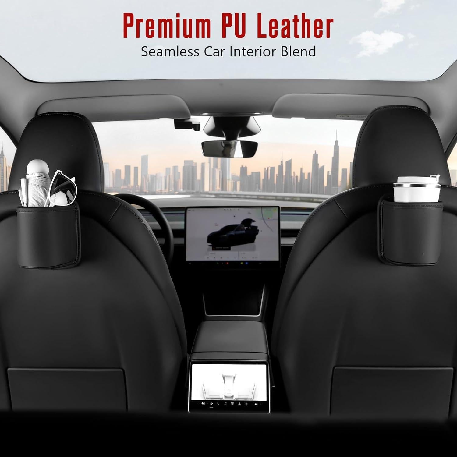 Organizador de Portavasos Dargoose para Automóvil - Paquete de 2