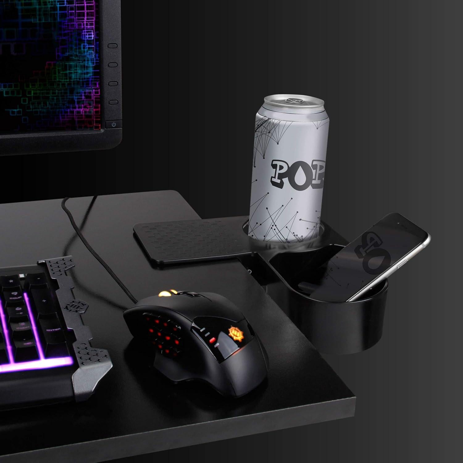 Soporte de Taza de Escritorio ENHANCE - Organizador Negro