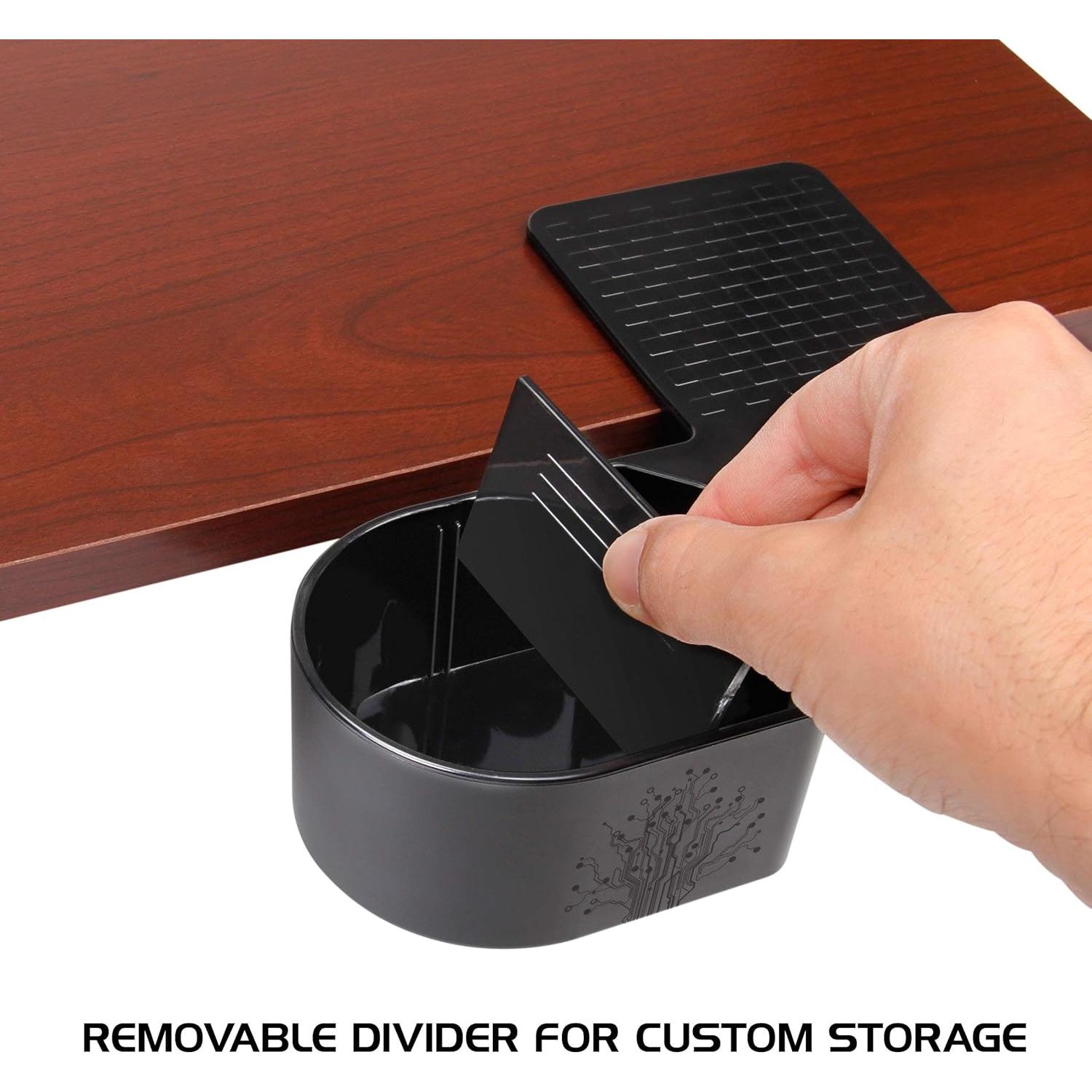 Soporte de Taza de Escritorio ENHANCE - Organizador Negro