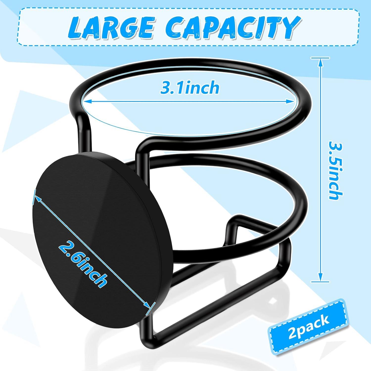 Soporte Magnético para Tazas Jixsloft - Paquete de 2, 7.87 cm