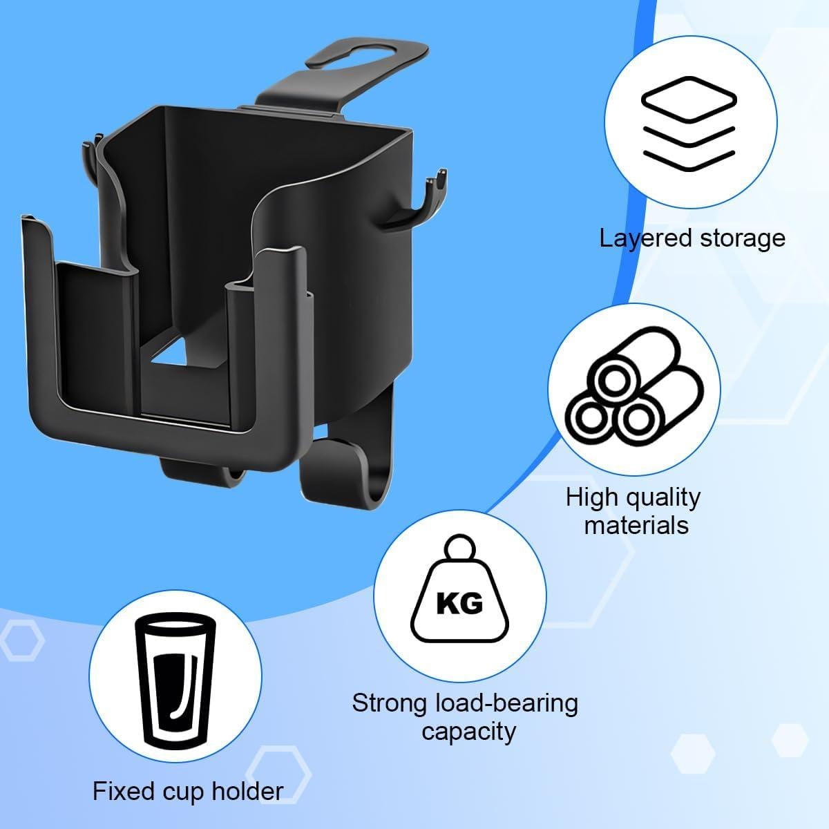 Soporte para Taza en Reposacabezas de Auto TNAIYH 2PCS