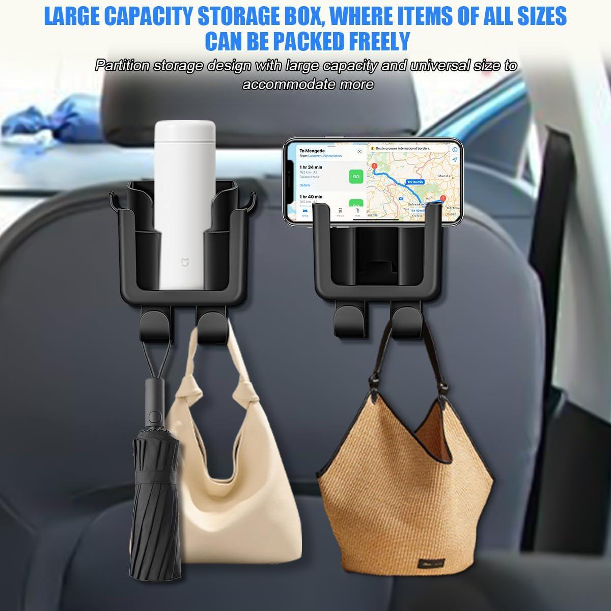 Soporte para Taza en Reposacabezas de Auto TNAIYH 2PCS