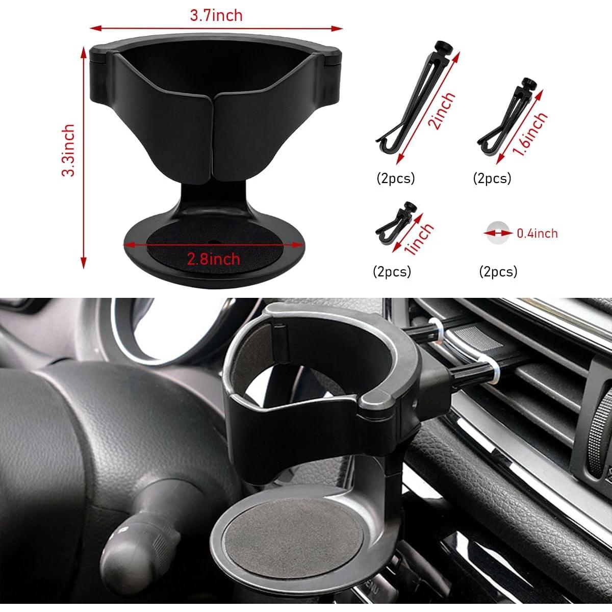 Soporte para Taza de Coche Suvnie Ajustable para Ventilación