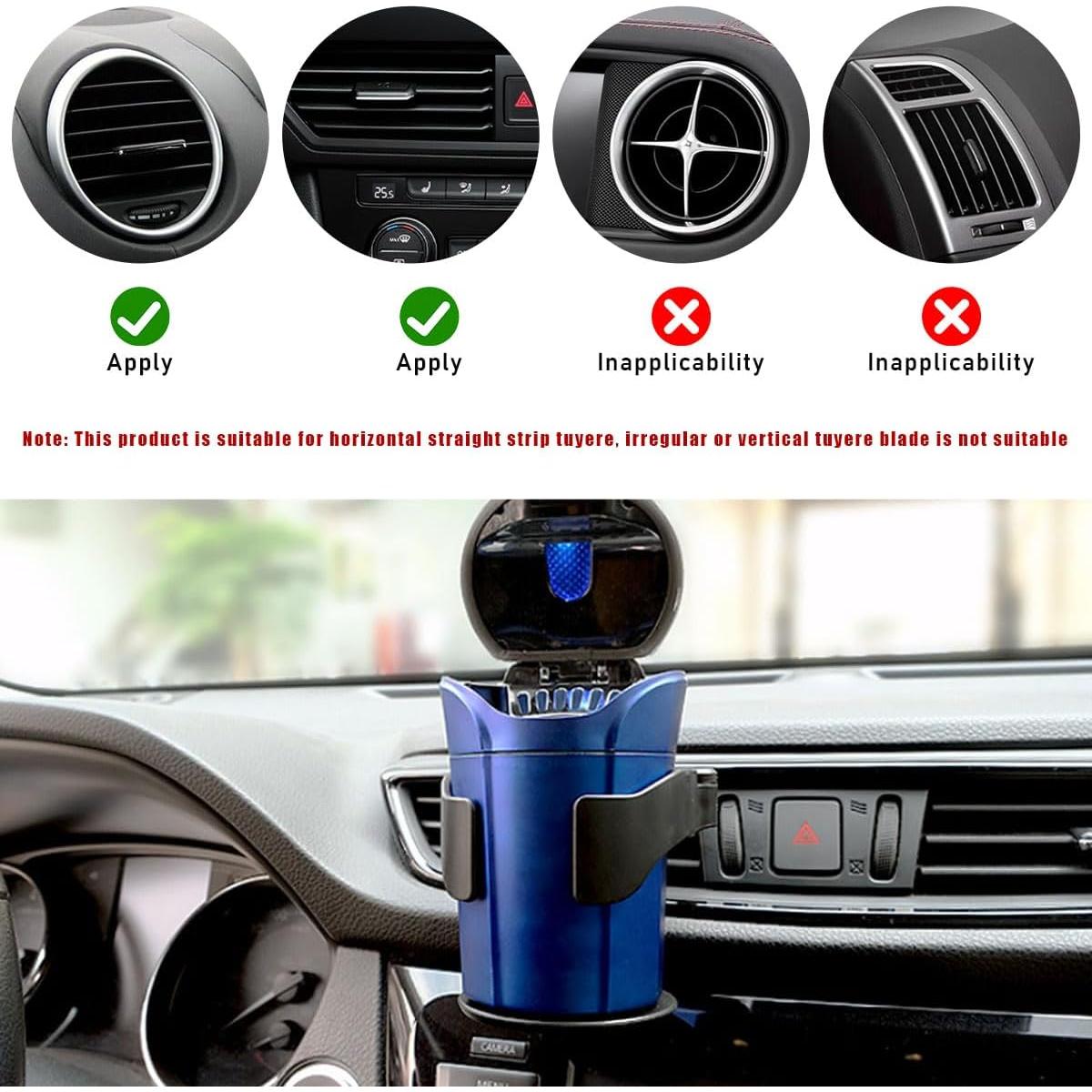 Soporte para Taza de Coche Suvnie Ajustable para Ventilación