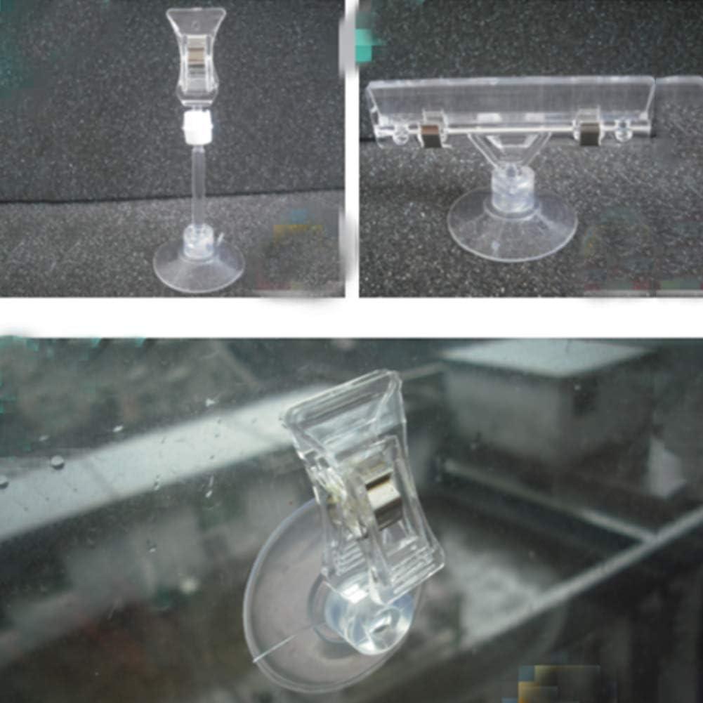 5 Clips de Ventosa CALIDAKA para Pared - Soporte Reutilizable