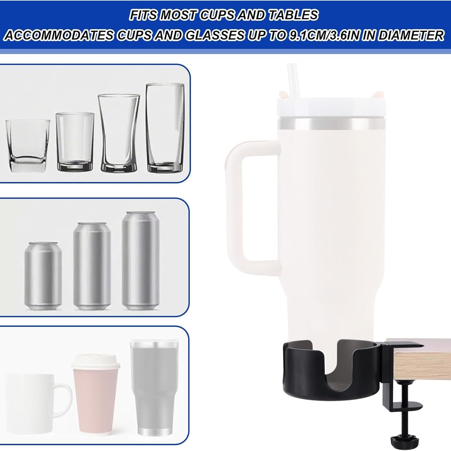 Soporte para Taza BOXOB G18267 Ajustable para Silla Exterior