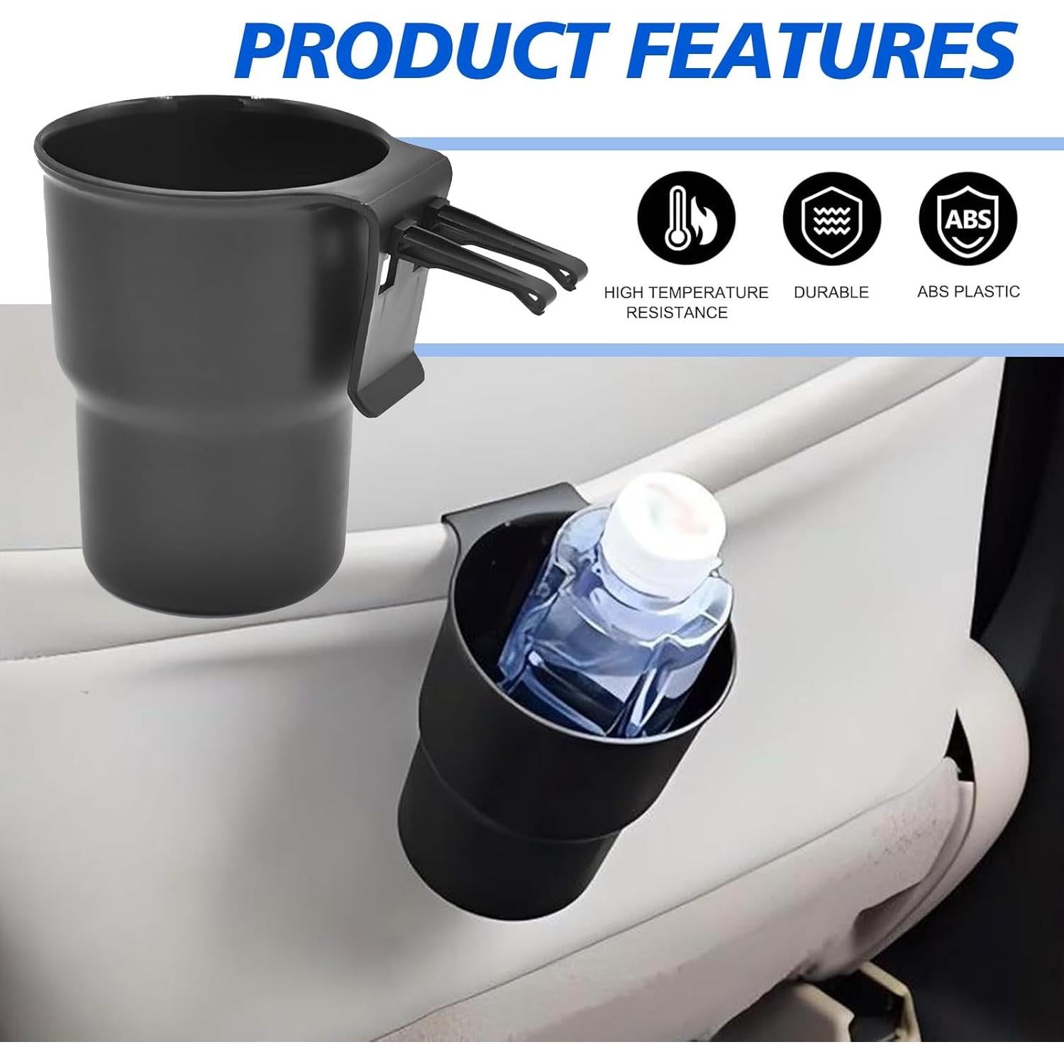 Organizador de Portavasos MLY para Coche - Soporte Multifuncional