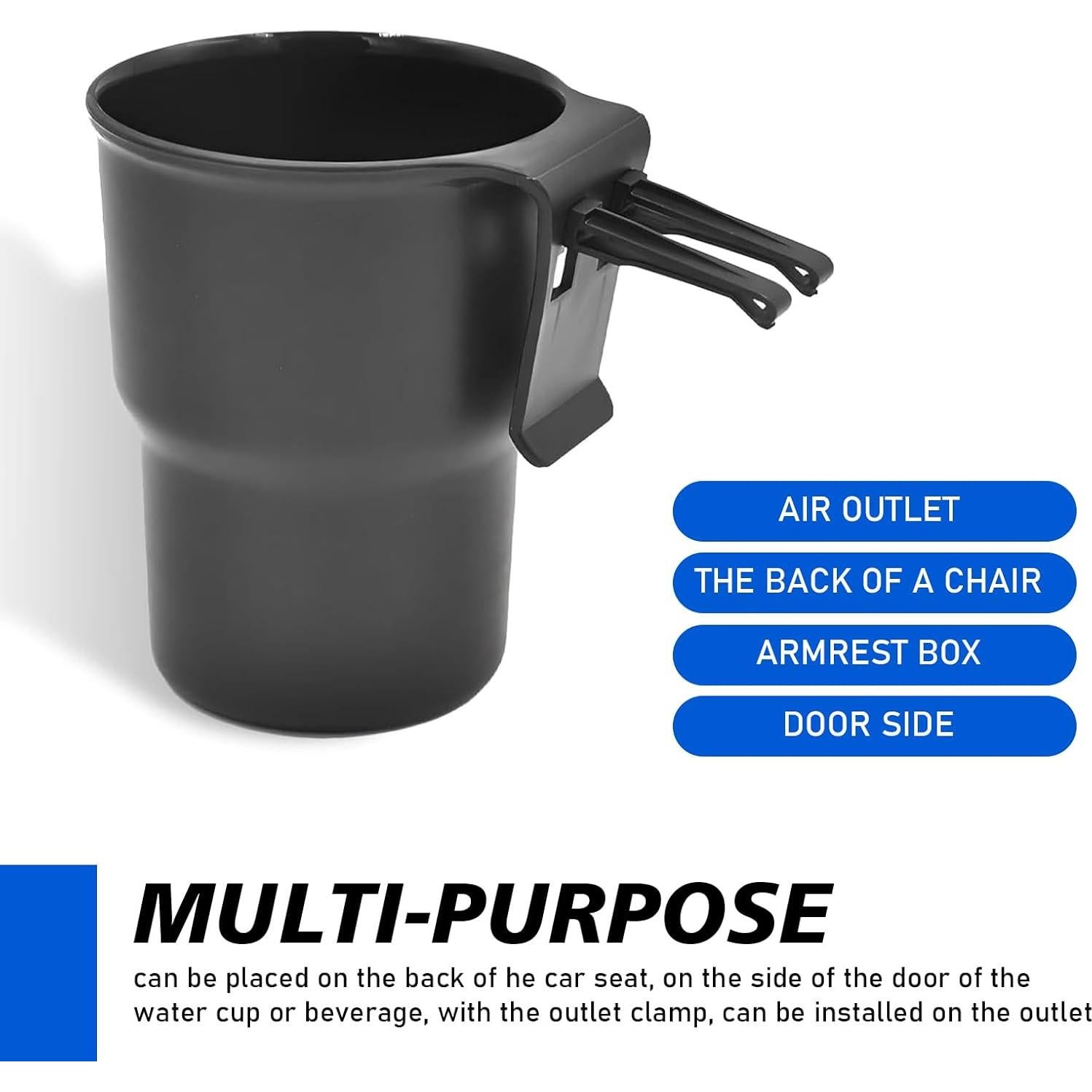 Organizador de Portavasos MLY para Coche - Soporte Multifuncional