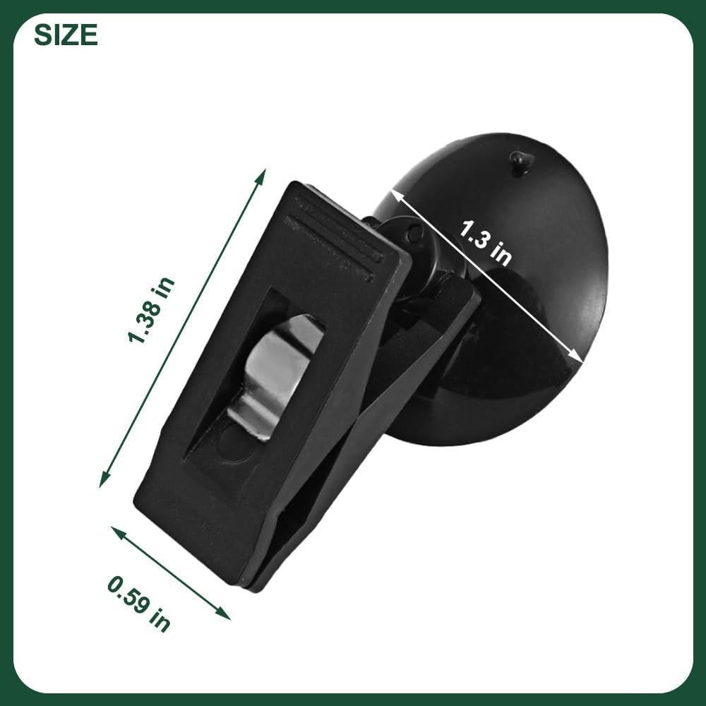 Juego de 4 Clips para Tickets de Parabrisas BCDHAMATE