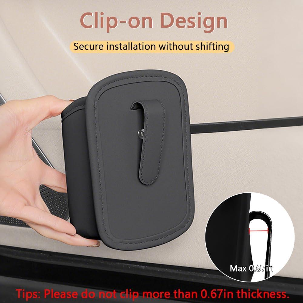 LECART Soporte para Tazas de Puertas de Auto - Set de 2 Piezas