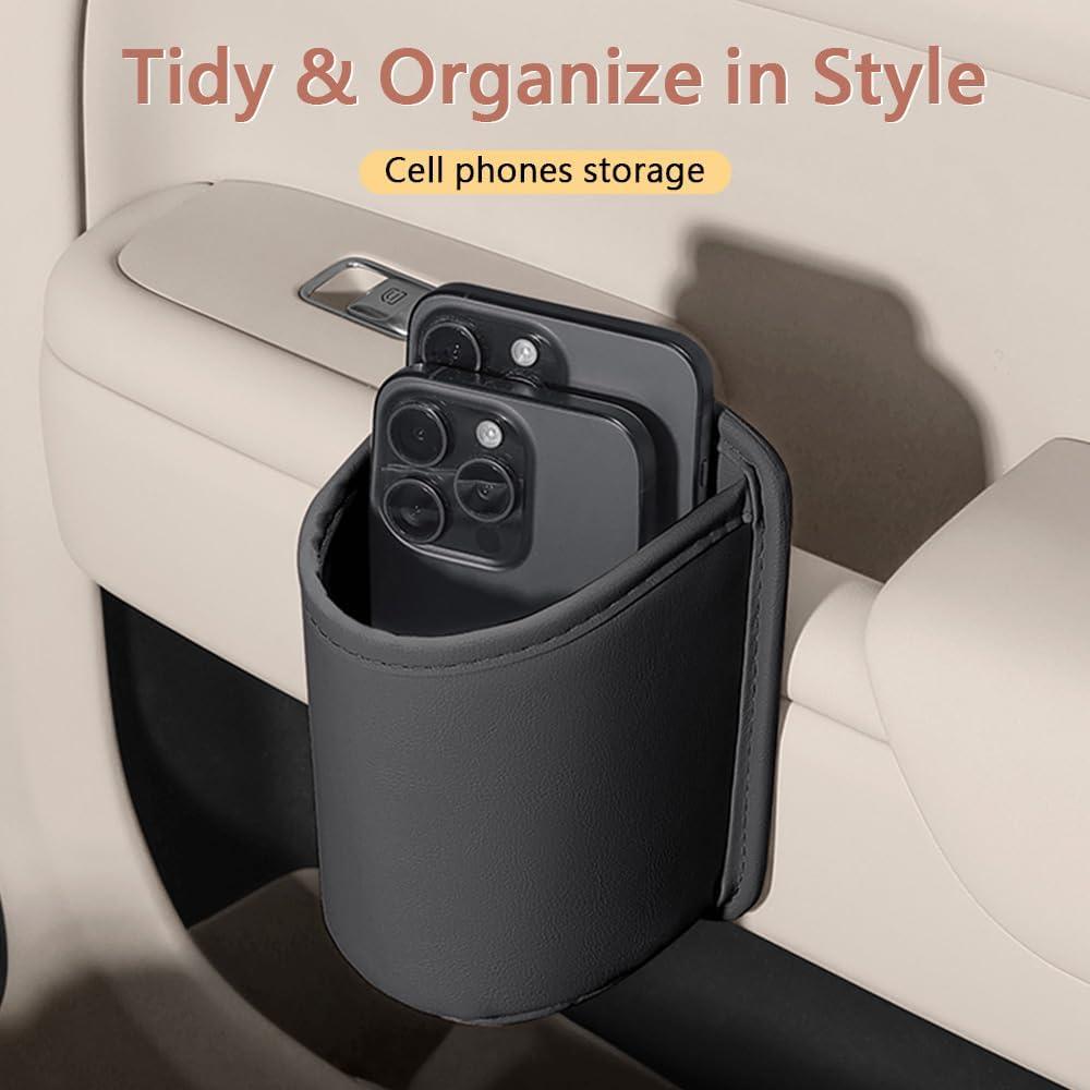 LECART Soporte para Tazas de Puertas de Auto - Set de 2 Piezas