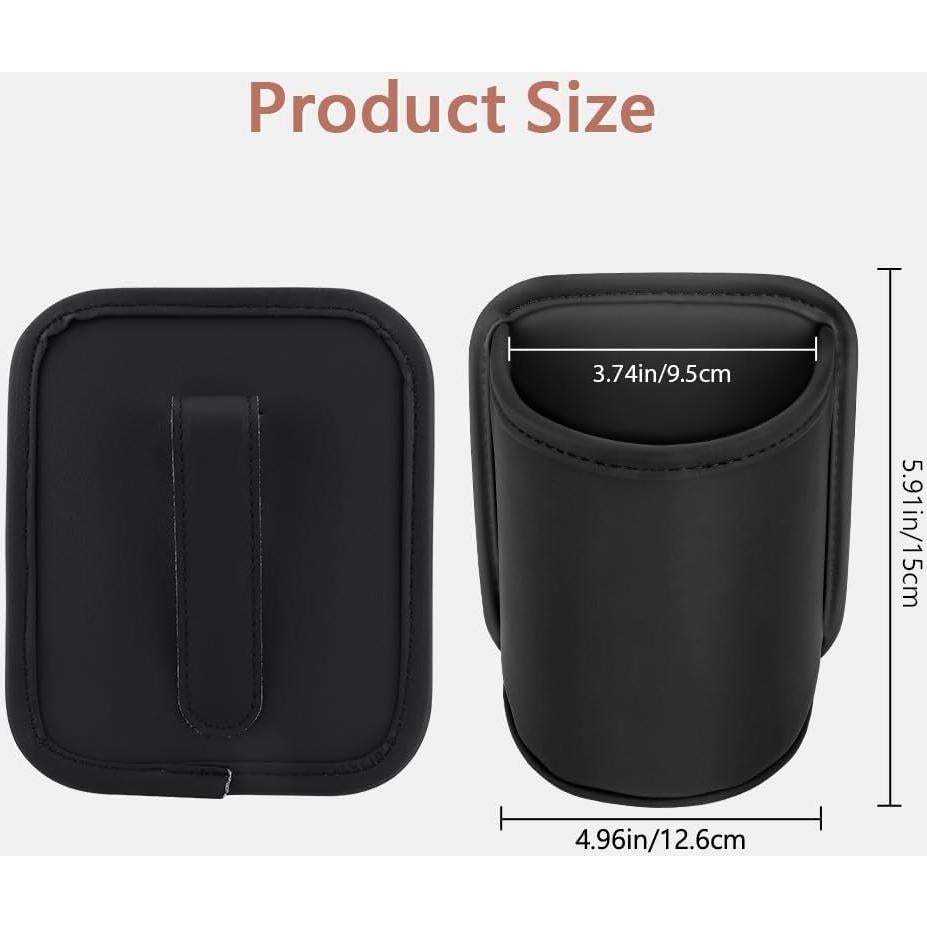 LECART Soporte para Tazas de Puertas de Auto - Set de 2 Piezas