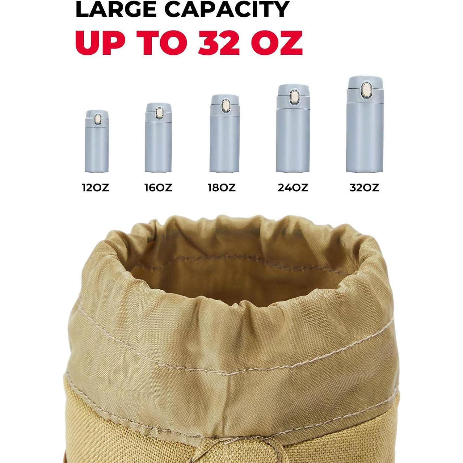 Soporte para Taza de Motocicleta KEMIMOTO 32oz Verde Militar