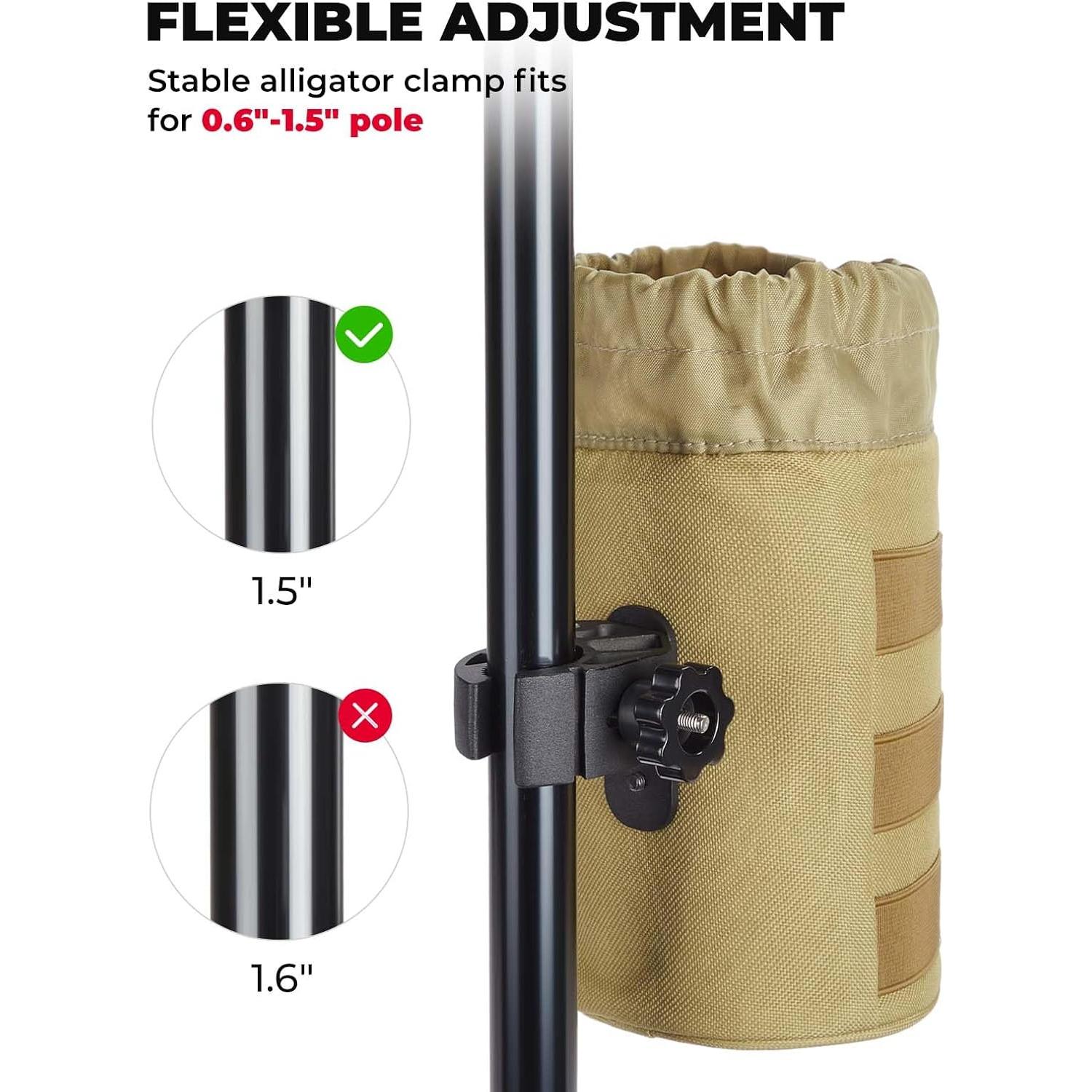 Soporte para Taza de Motocicleta KEMIMOTO 32oz Verde Militar