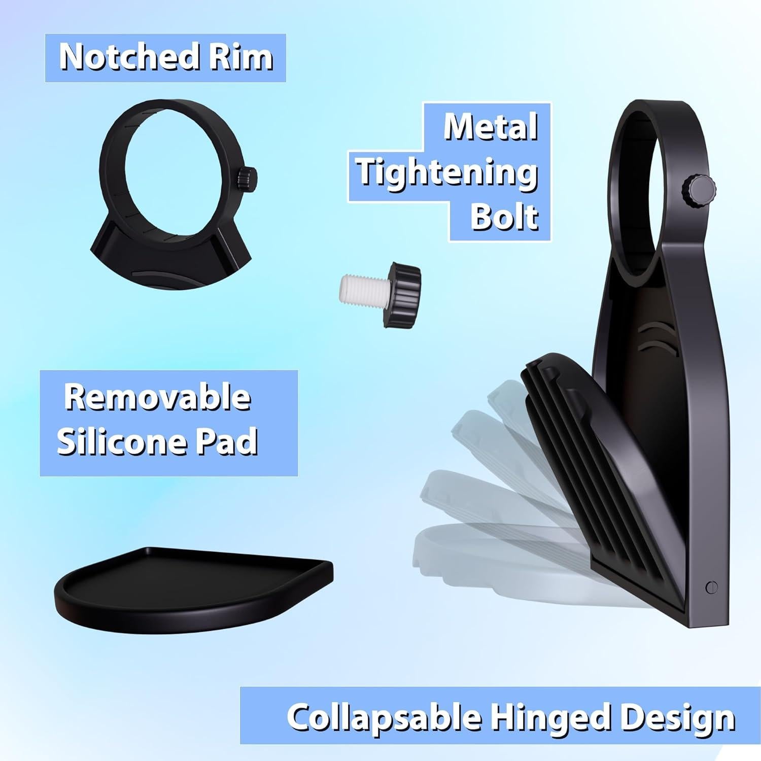 Soporte para Taza de Detergente AllHomez con Captador de Goteo