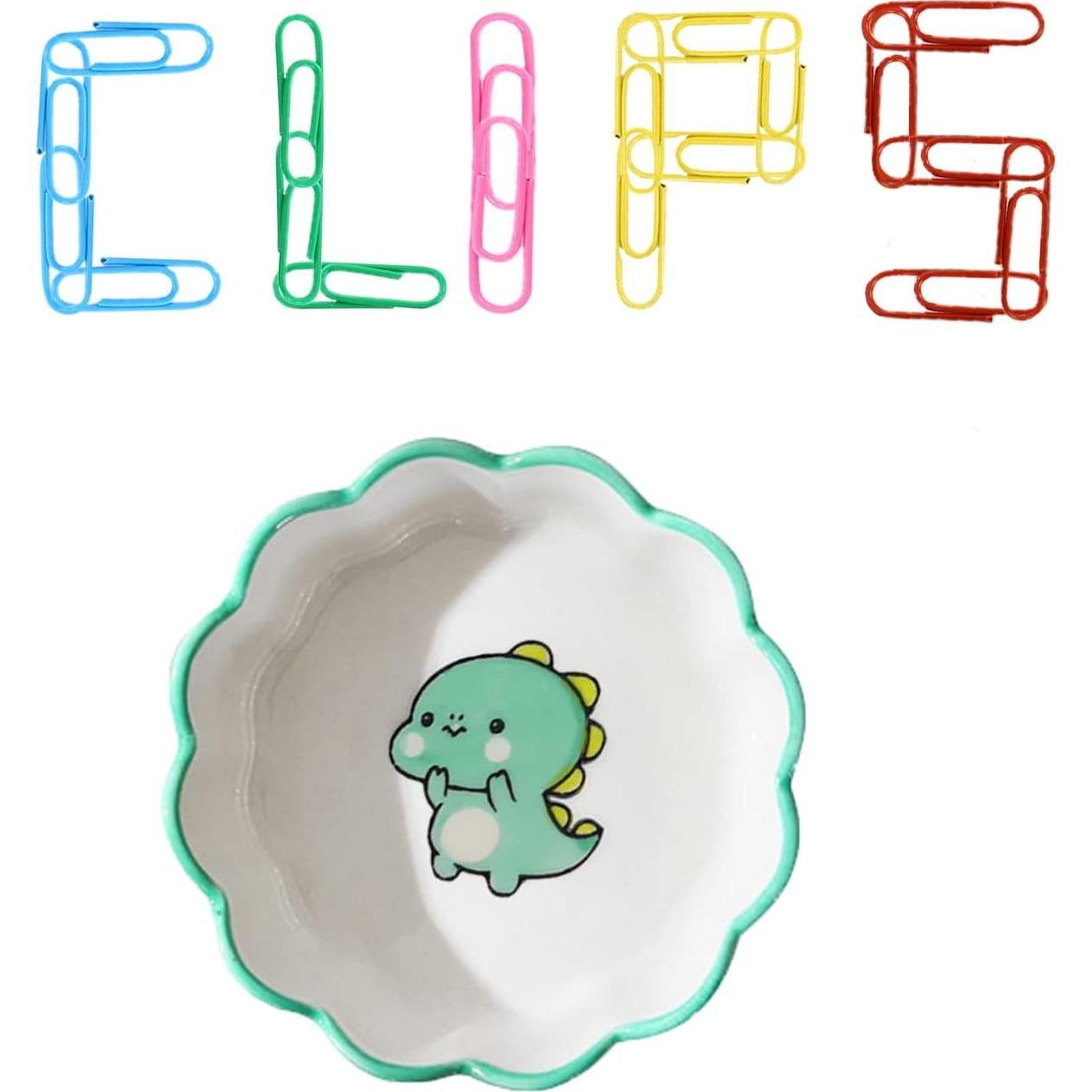 Sostenedor de Clips de Papel Cerámico Dinosaurio MaoYaMao