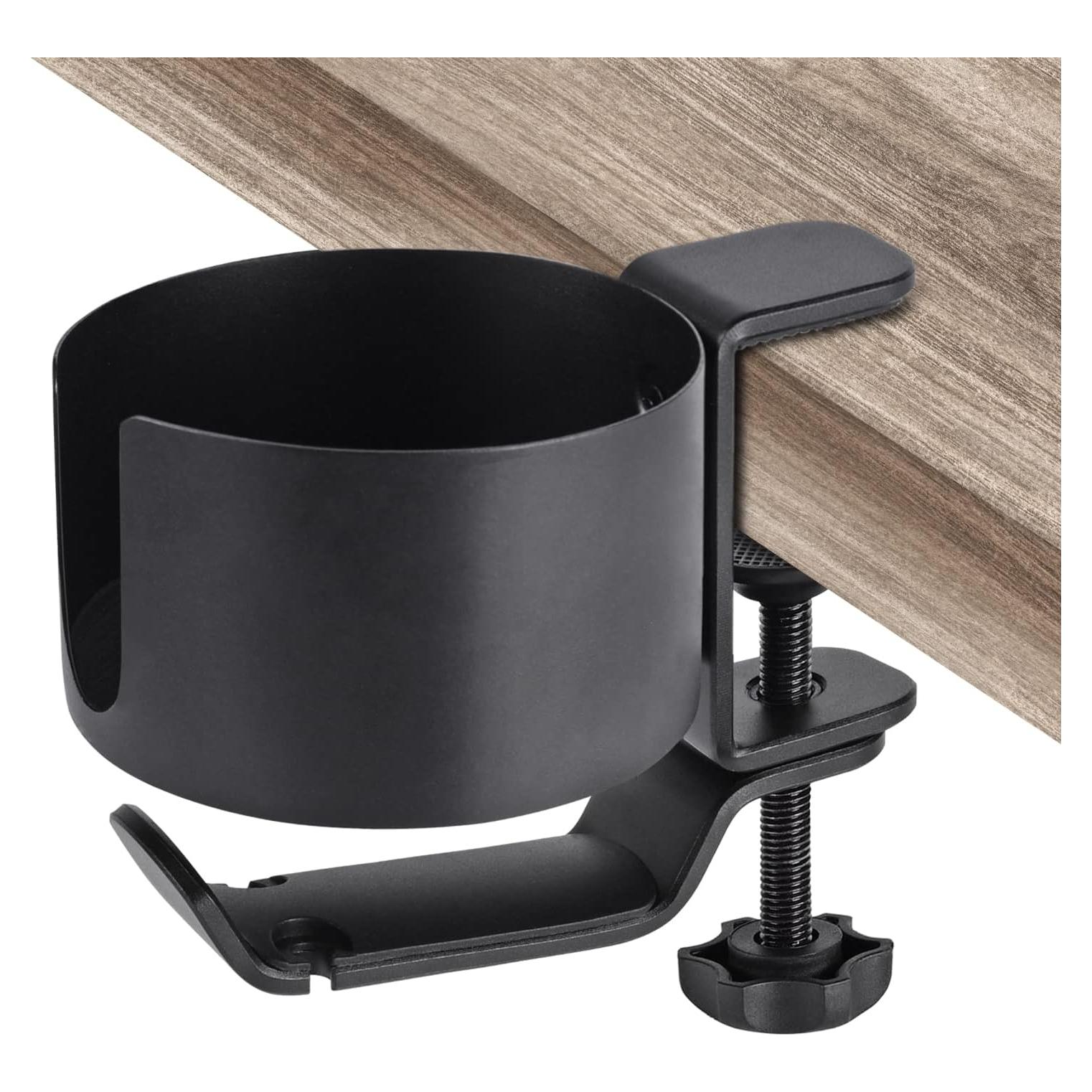 Soporte para Taza y Auriculares AirTaxiing - Negro 2 en 1