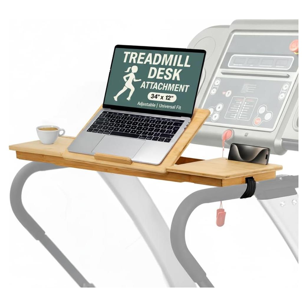 Escritorio para Cinta de Correr Houseables 86x30.5cm Bambú