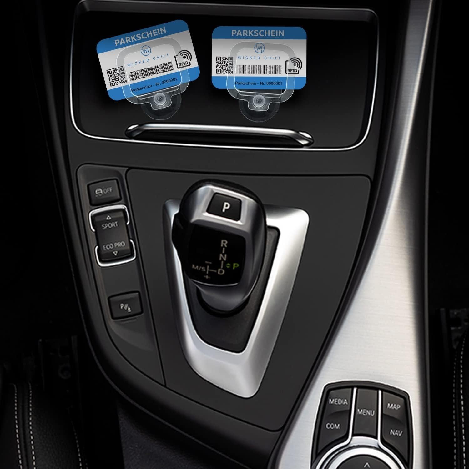 Soporte de Permiso de Estacionamiento Wicked Chili - Juego de 4