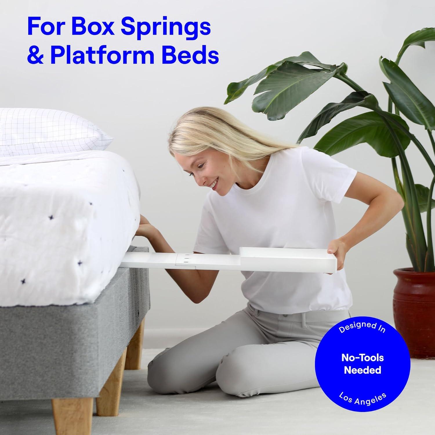 Estante de Cama BedShelfie Slide Blanco 34.9x24.1cm