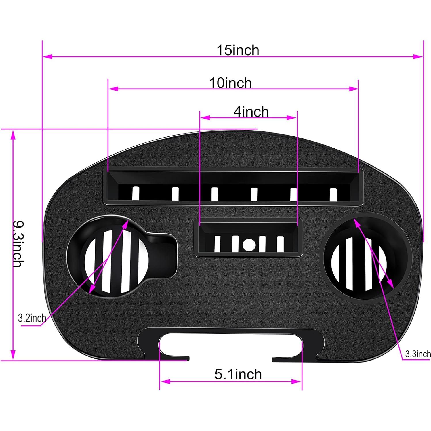 Bandeja Multifuncional para Silla de Gravedad Cero Hanperal - 2 Piezas