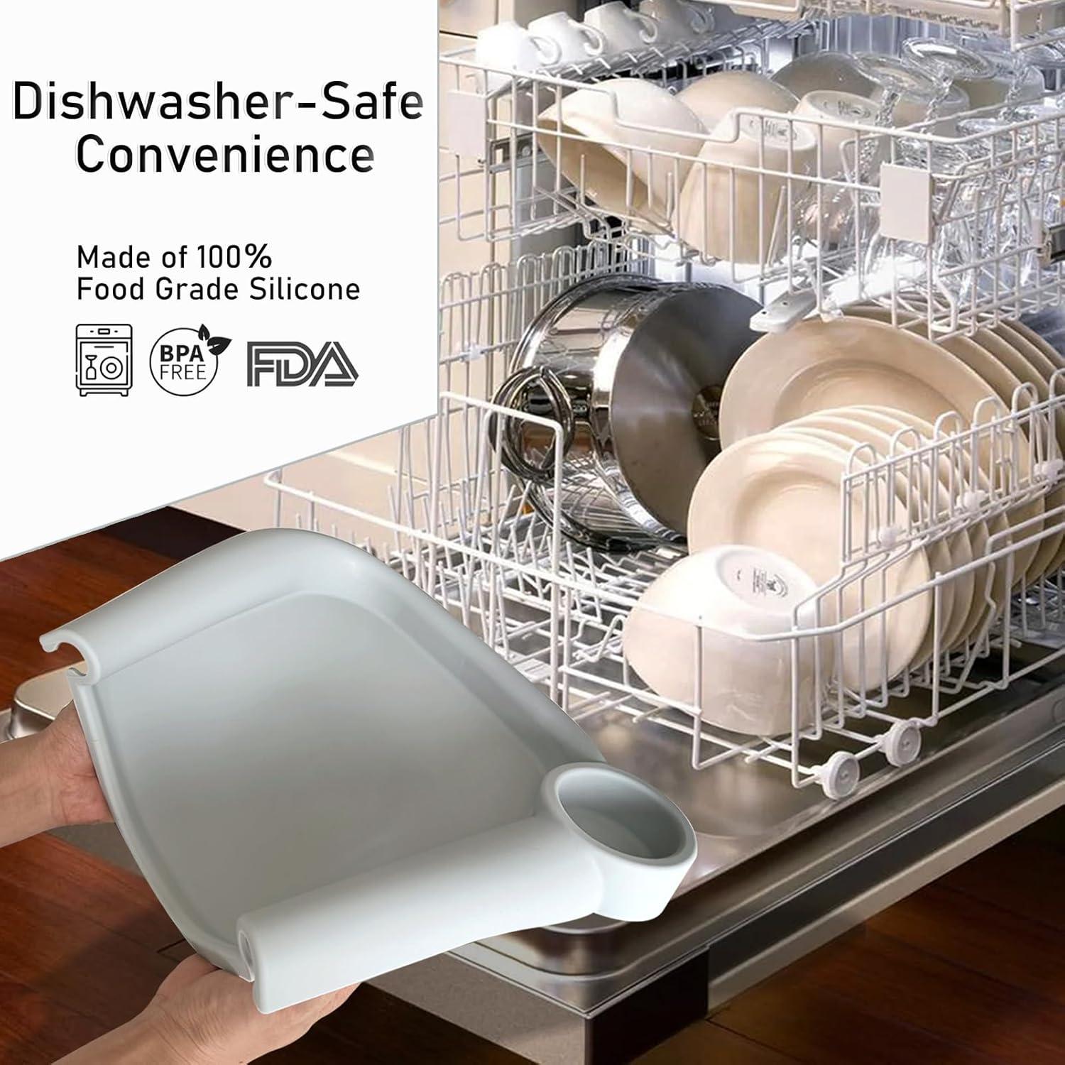 Bandeja de Comedor para Bebés Inglesina Fast - Silicona Blanca