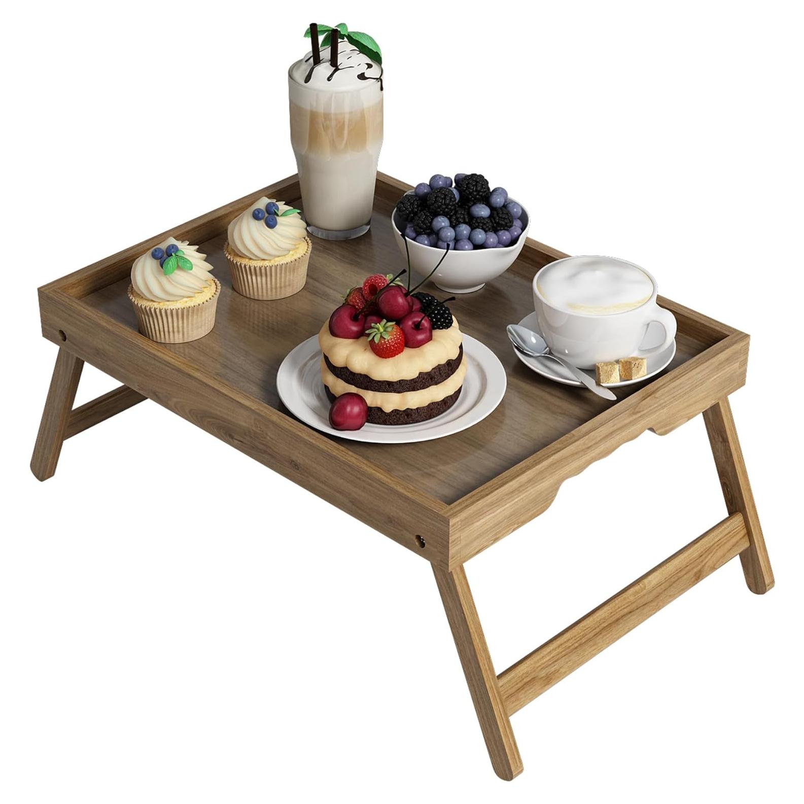 Mesa Bandeja de Desayuno Artmeer Plegable 44.9x27.4 cm