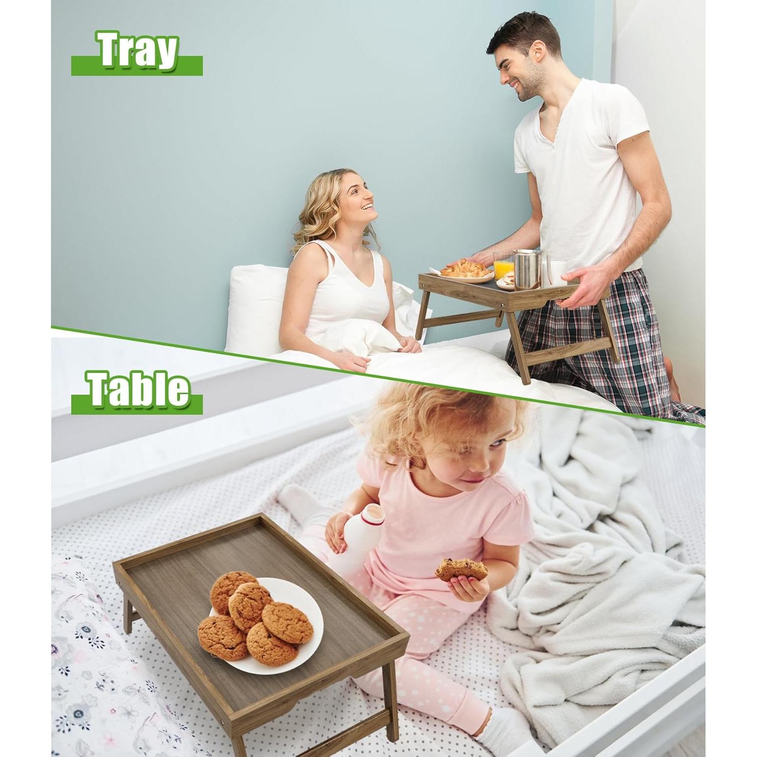 Mesa Bandeja de Desayuno Artmeer Plegable 44.9x27.4 cm
