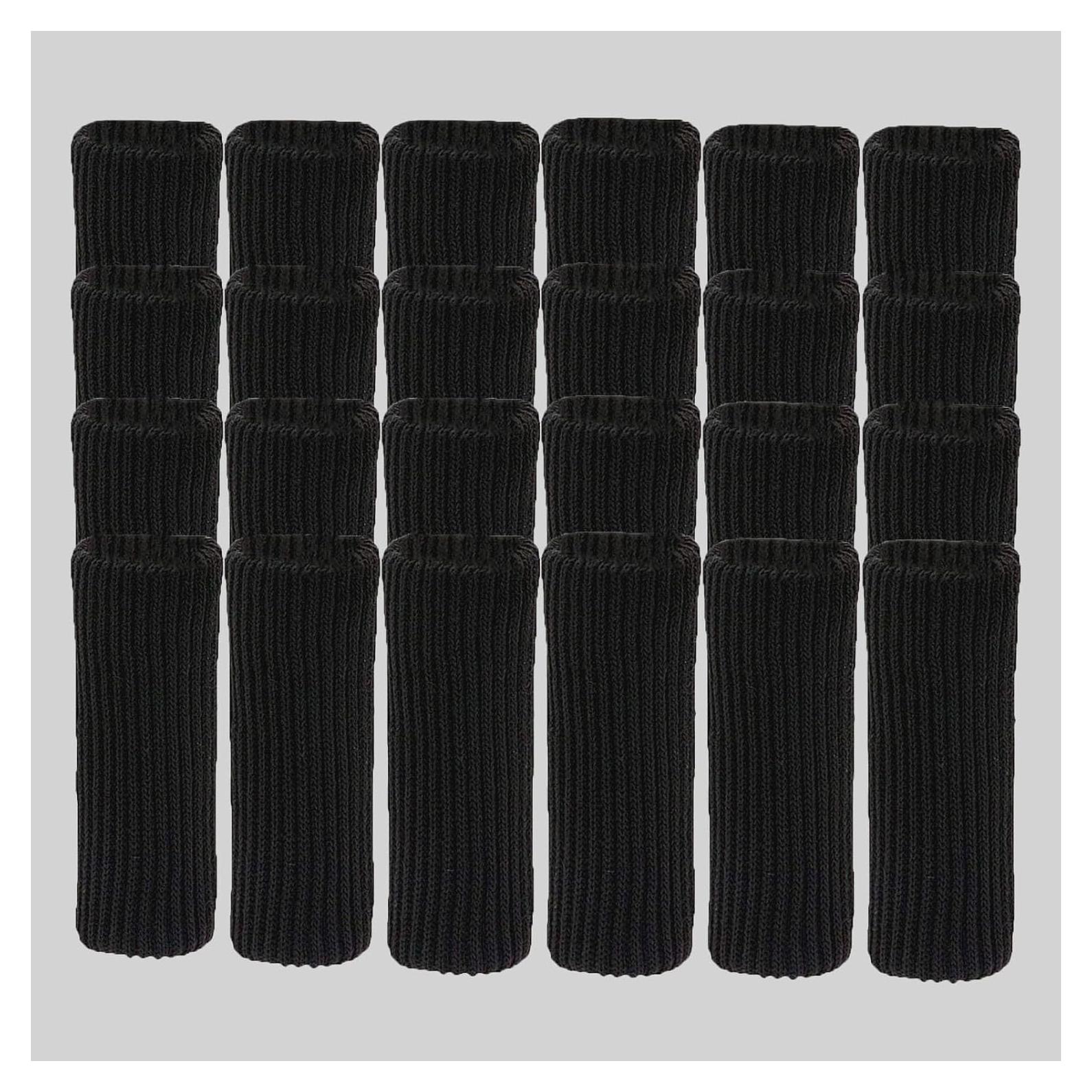 24 Protectores de Suelo para Patas de Sillas Xintian - Negro