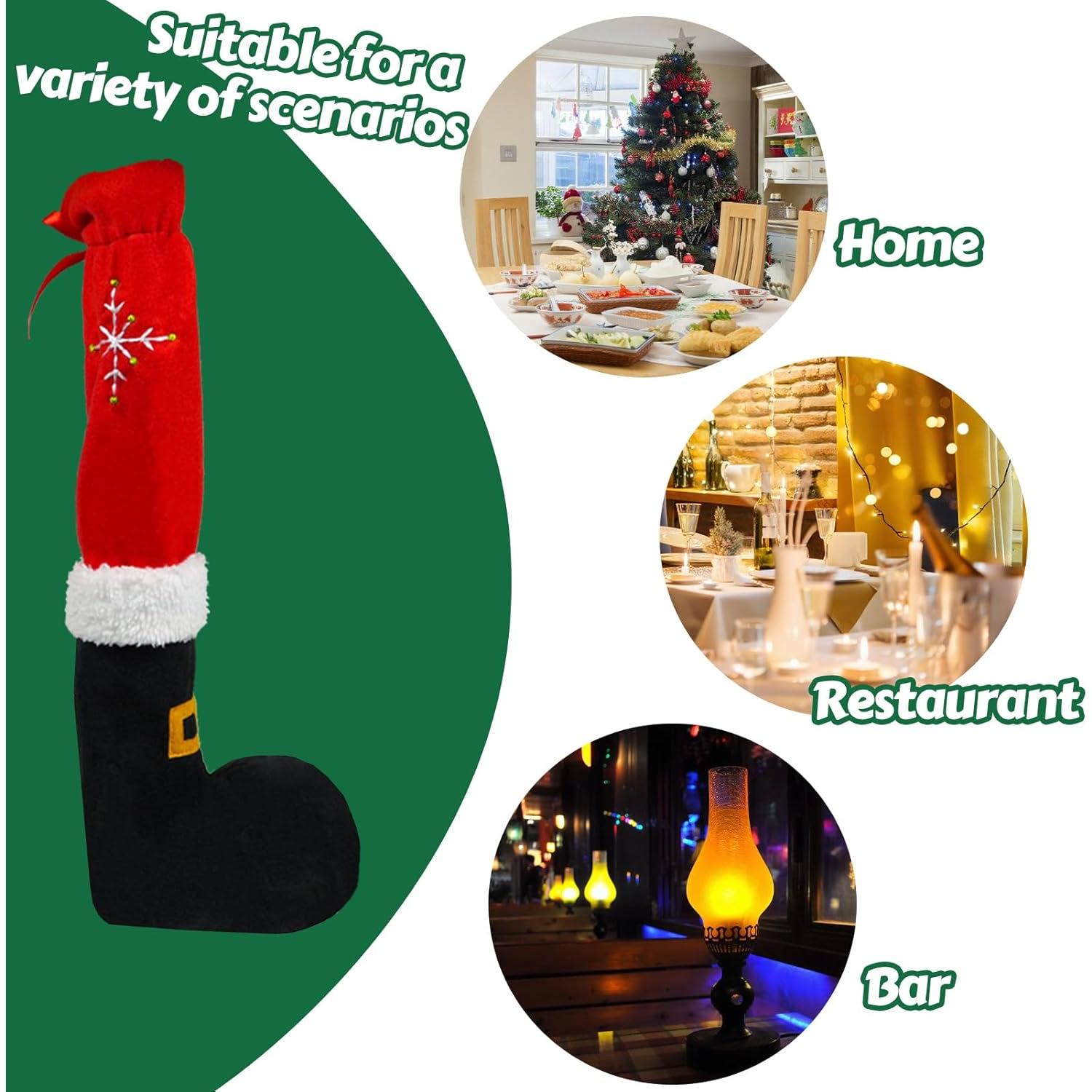 Fundas Antideslizantes para Patas de Sillas DreamingDay - Navidad